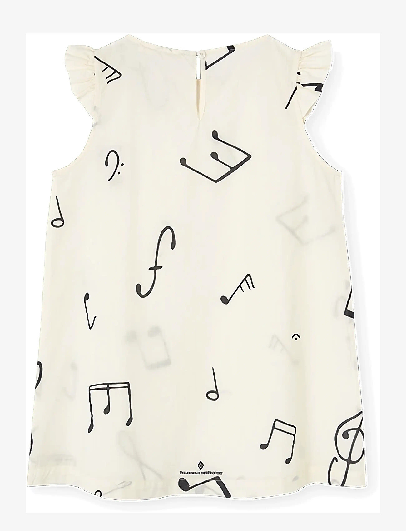 THE ANIMALS OBSERVATORY - FIREFLY KID DRESS White Tree - short-sleeved baby dresses - raw white - 2
