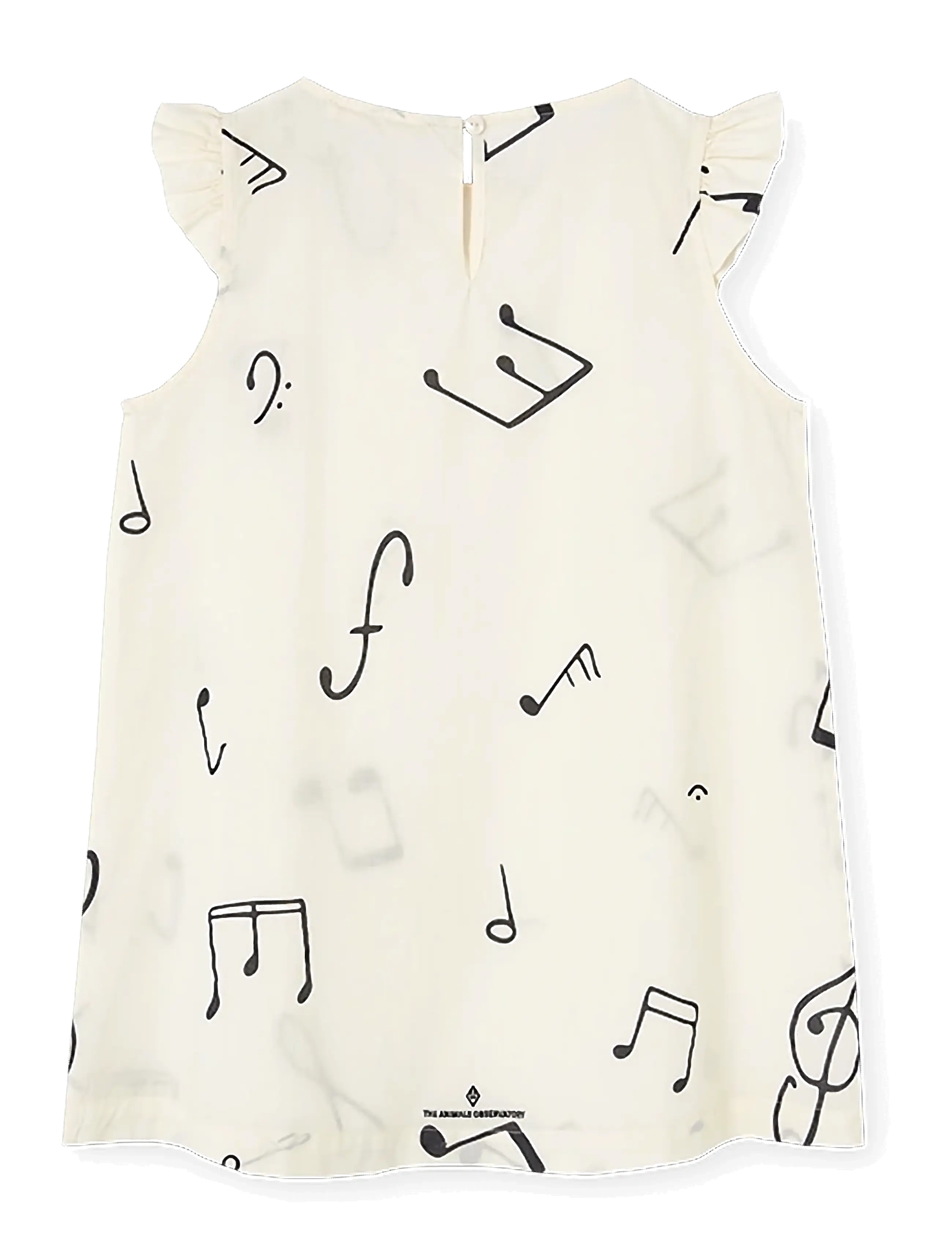 THE ANIMALS OBSERVATORY - FIREFLY KID DRESS BLUE - kurzärmelige babykleider - raw white - 2