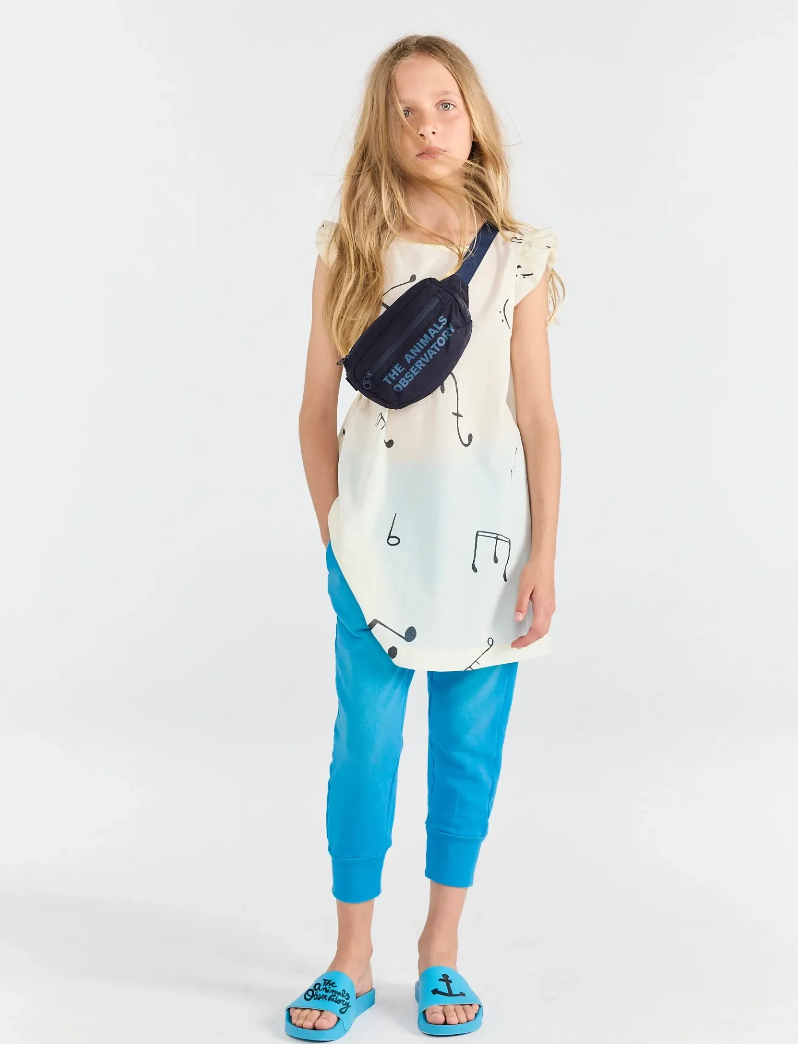 THE ANIMALS OBSERVATORY FIREFLY KID DRESS White Tree - Kjoler - RAW WHITE / white