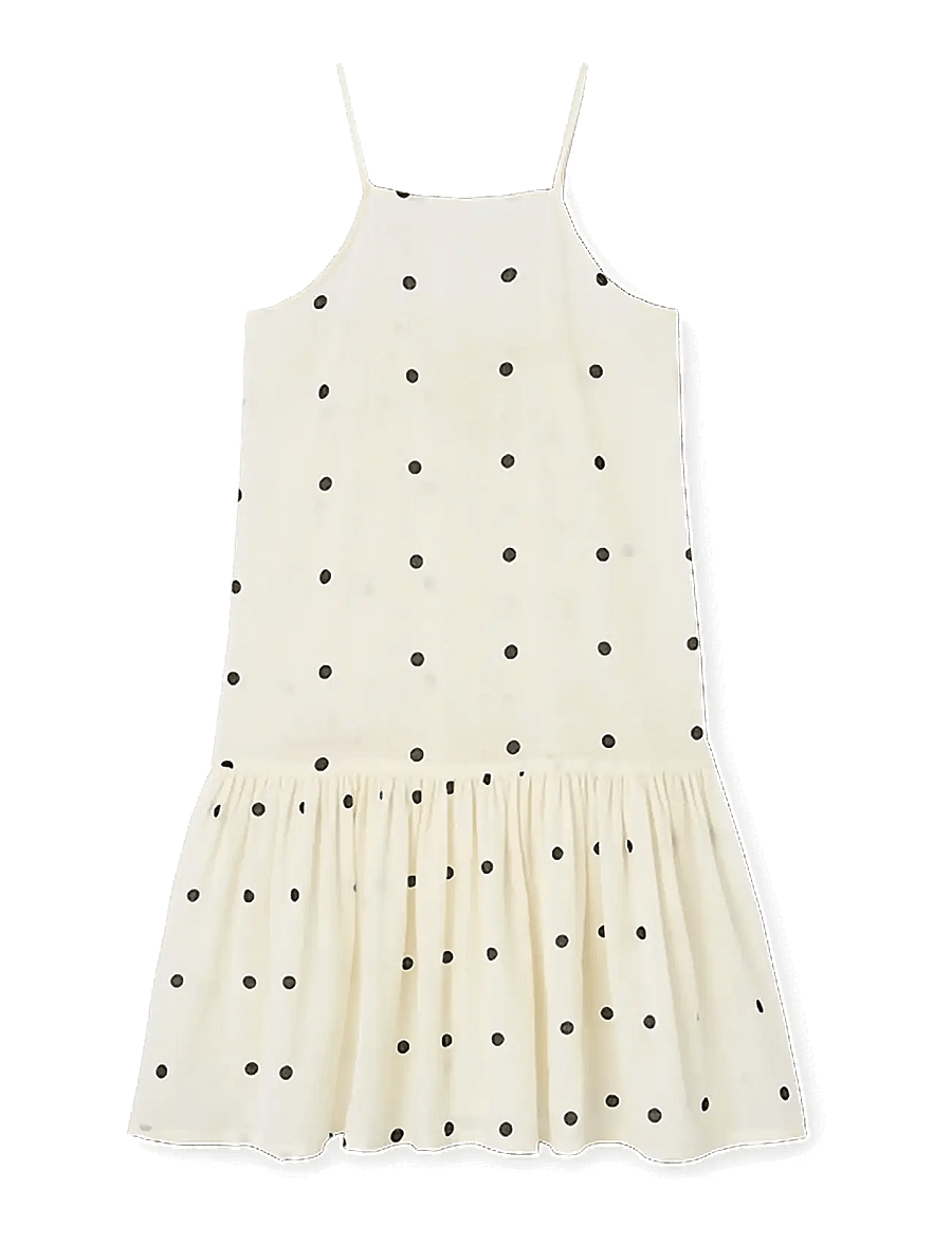 THE ANIMALS OBSERVATORY - HUMMINGBIRD KID DRESS White Squares - Ærmeløse hverdagskjoler - raw white - 1
