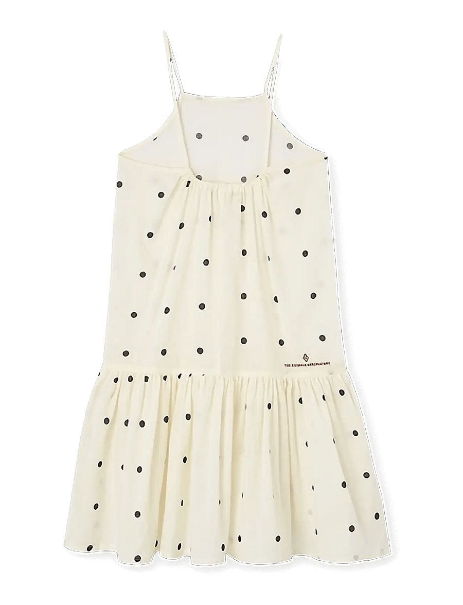 THE ANIMALS OBSERVATORY - HUMMINGBIRD KID DRESS White Squares - Ærmeløse hverdagskjoler - raw white - 2