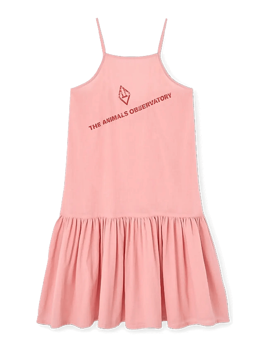 THE ANIMALS OBSERVATORY - HUMMINGBIRD KID DRESS White Squares - Ærmeløse hverdagskjoler - soft pink - 1