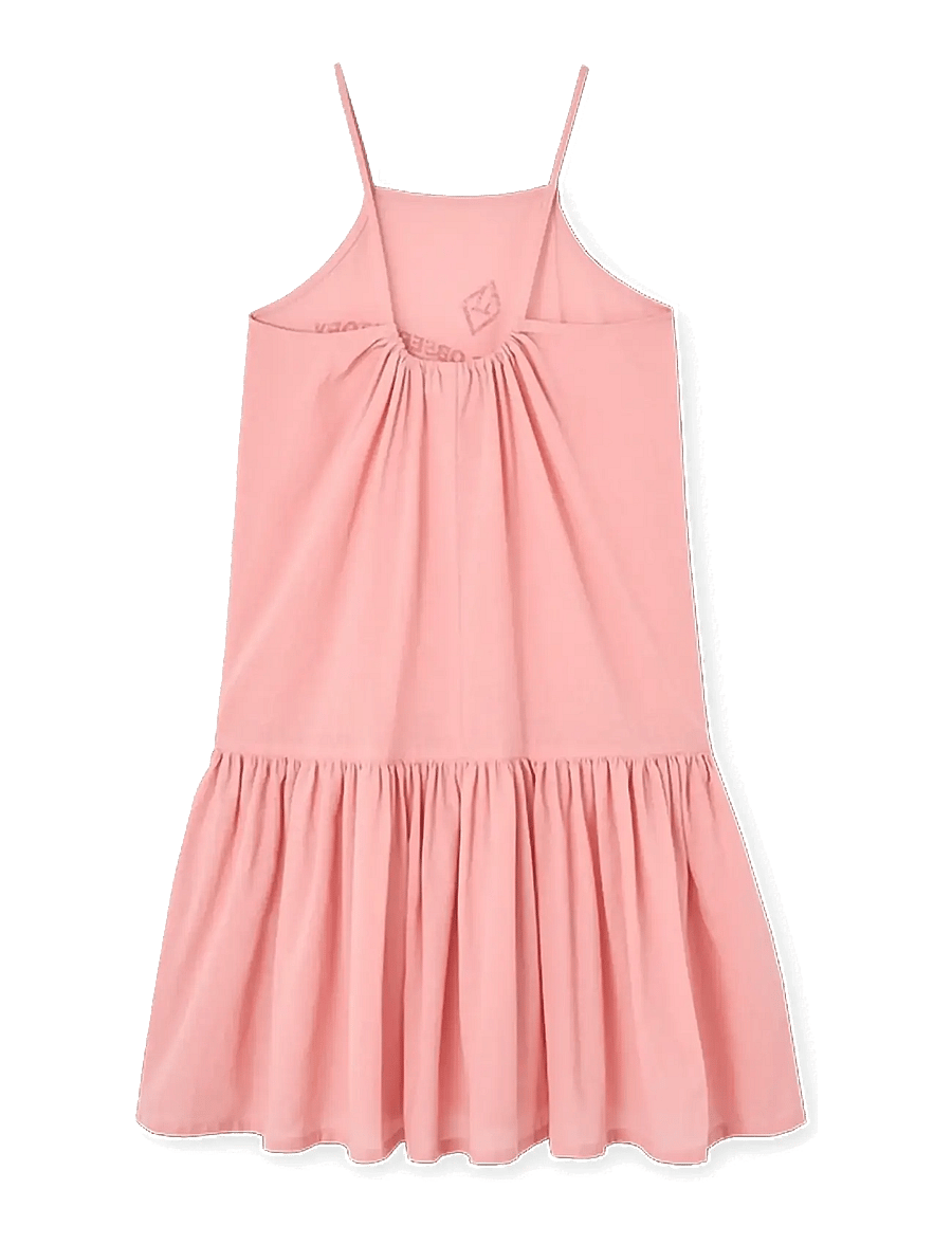 THE ANIMALS OBSERVATORY - HUMMINGBIRD KID DRESS White Squares - Ærmeløse hverdagskjoler - soft pink - 2