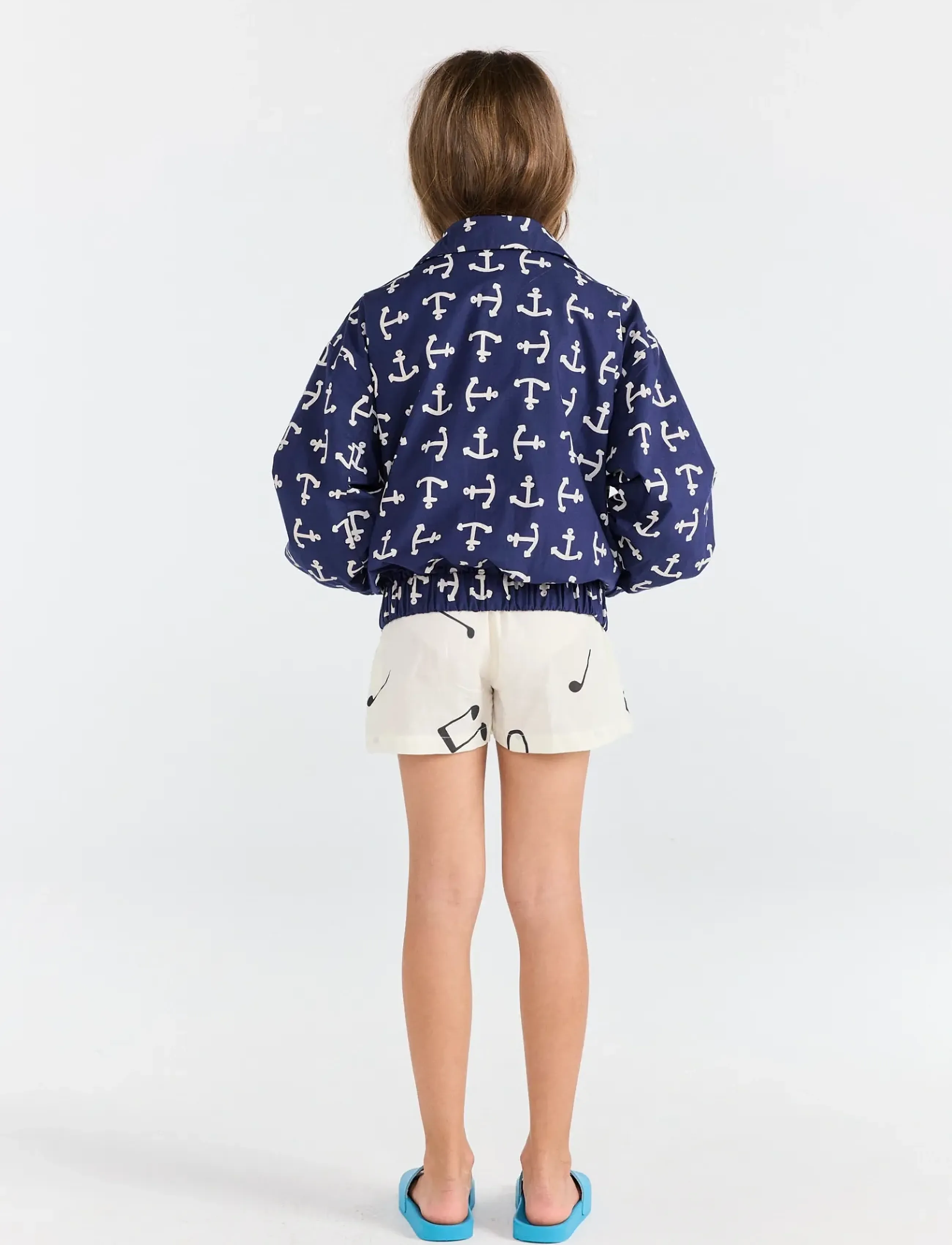 THE ANIMALS OBSERVATORY - TIGER KID BOMBER JACKET DEEP BLUE - bomber jackets - deep blue - 3