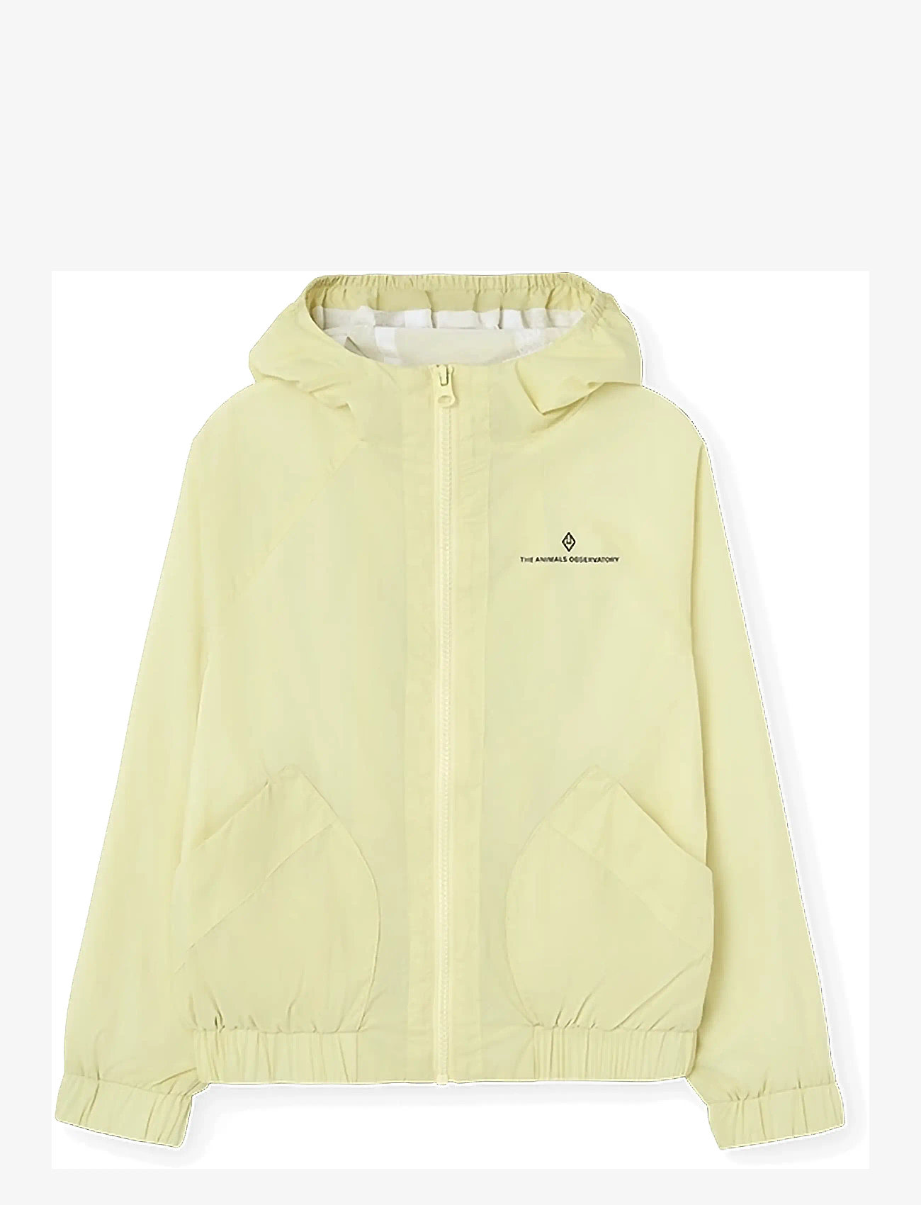 THE ANIMALS OBSERVATORY - FOX KID WINDBREAKER SOFT YELLOW - tuulejoped - soft yellow - 1