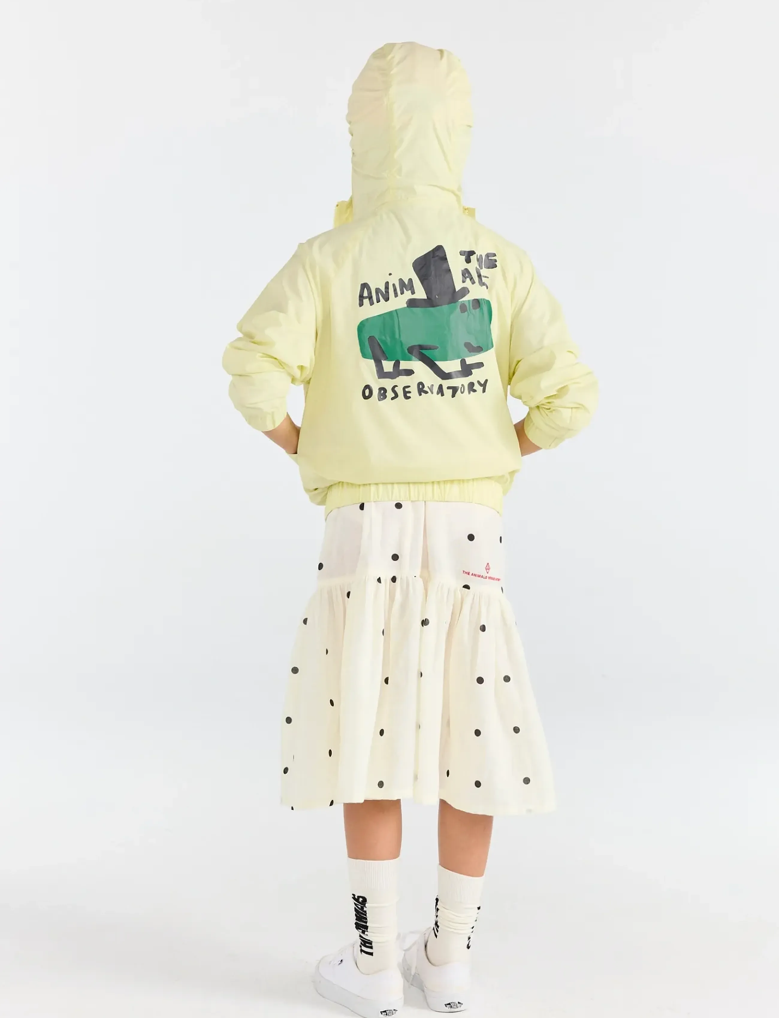 THE ANIMALS OBSERVATORY - FOX KID WINDBREAKER SOFT YELLOW - vindjackor - soft yellow - 3