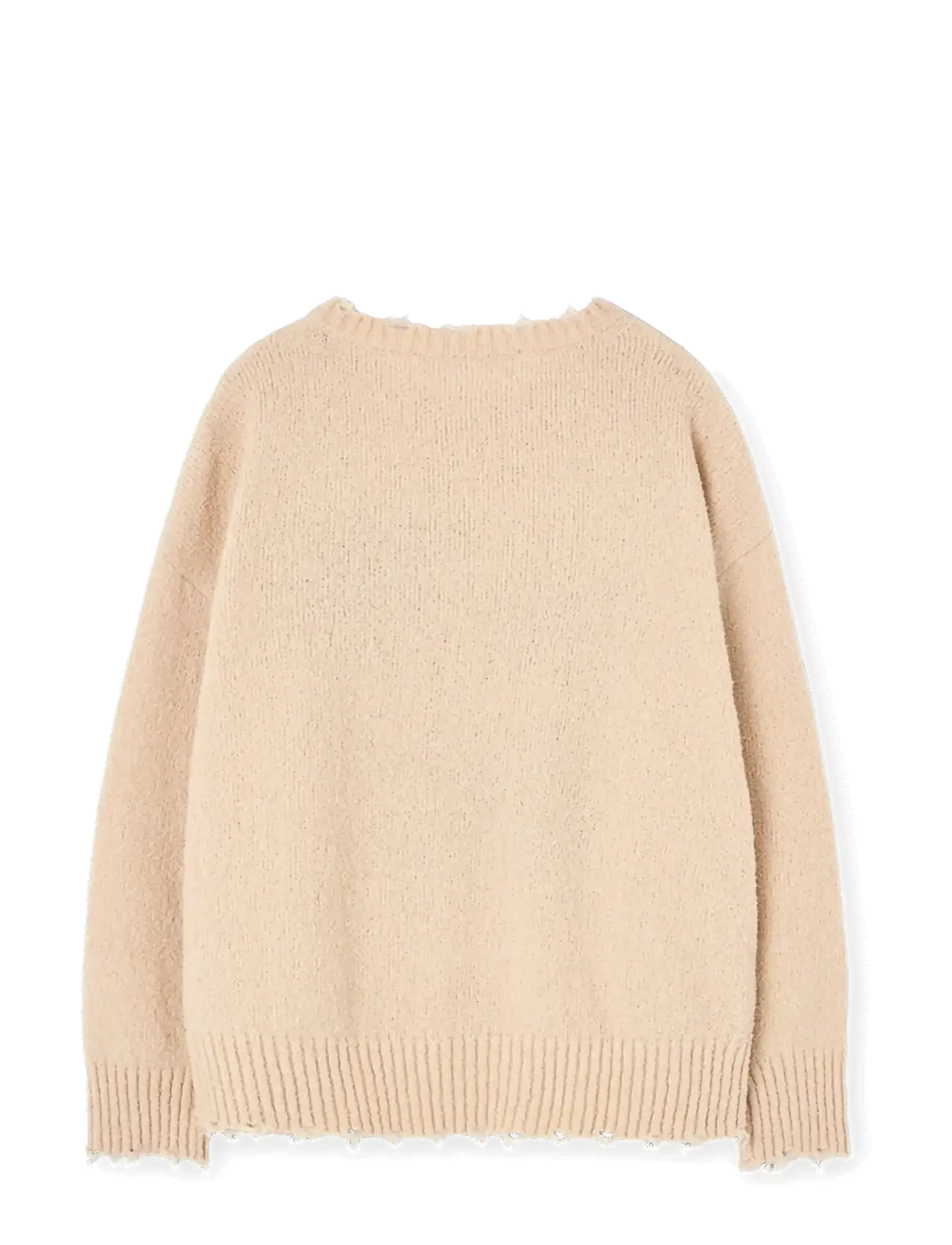 THE ANIMALS OBSERVATORY - GOLLIE KID SWEATER SOFT BROWN - trøjer - soft brown - 2