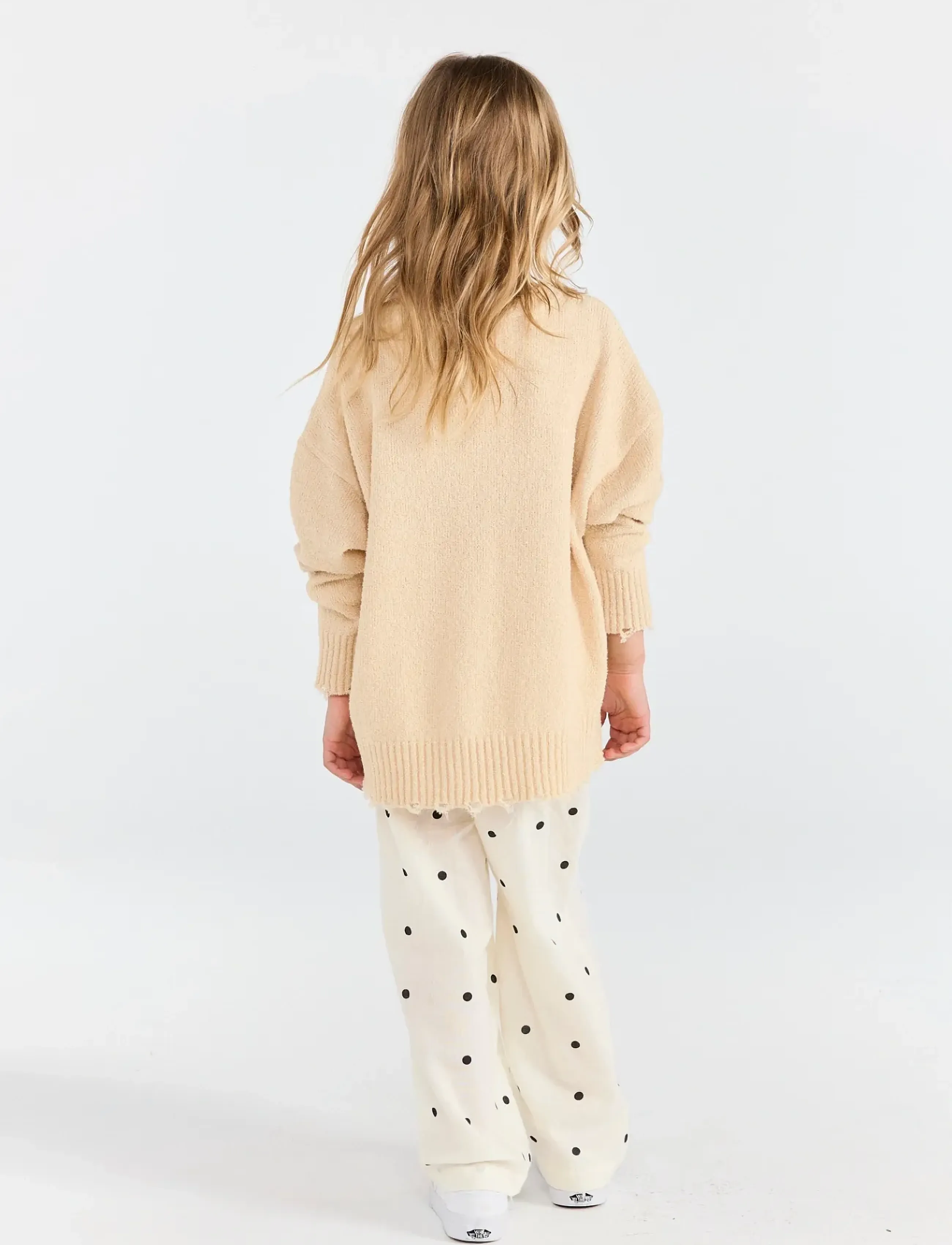THE ANIMALS OBSERVATORY GOLLIE KID SWEATER SOFT BROWN - Stickade tröjor - SOFT BROWN / beige