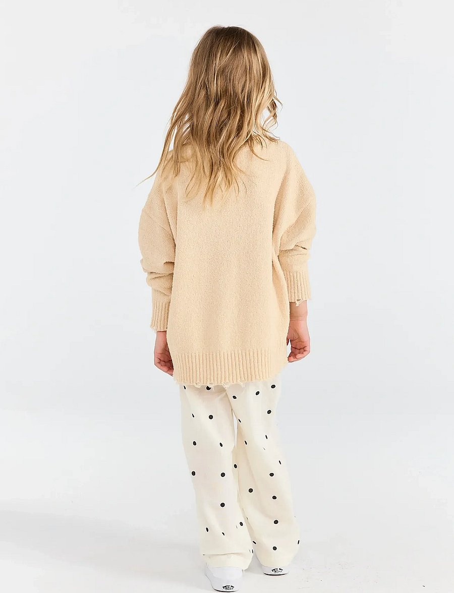 THE ANIMALS OBSERVATORY - GOLLIE KID SWEATER SOFT BROWN - pullover - soft brown - 0