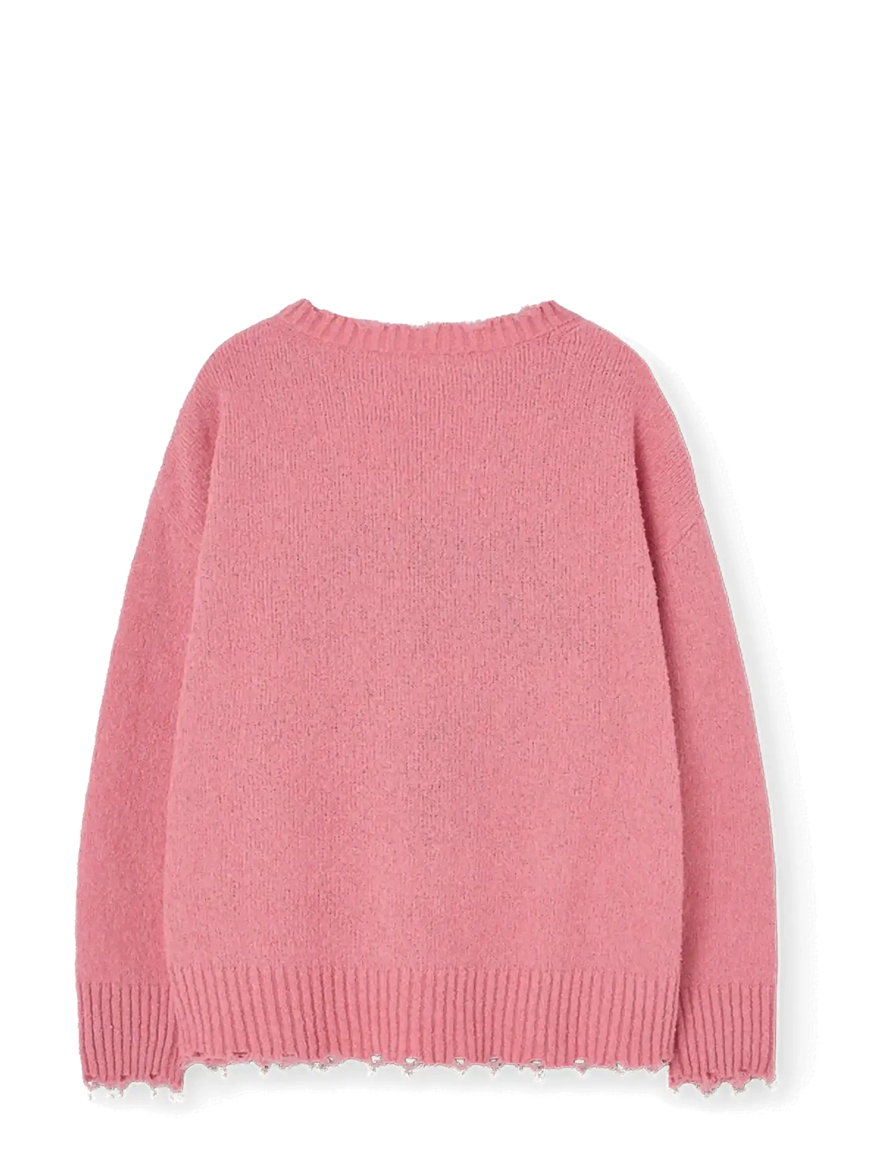 THE ANIMALS OBSERVATORY - GOLLIE KID SWEATER SOFT BROWN - trøjer - soft pink - 2