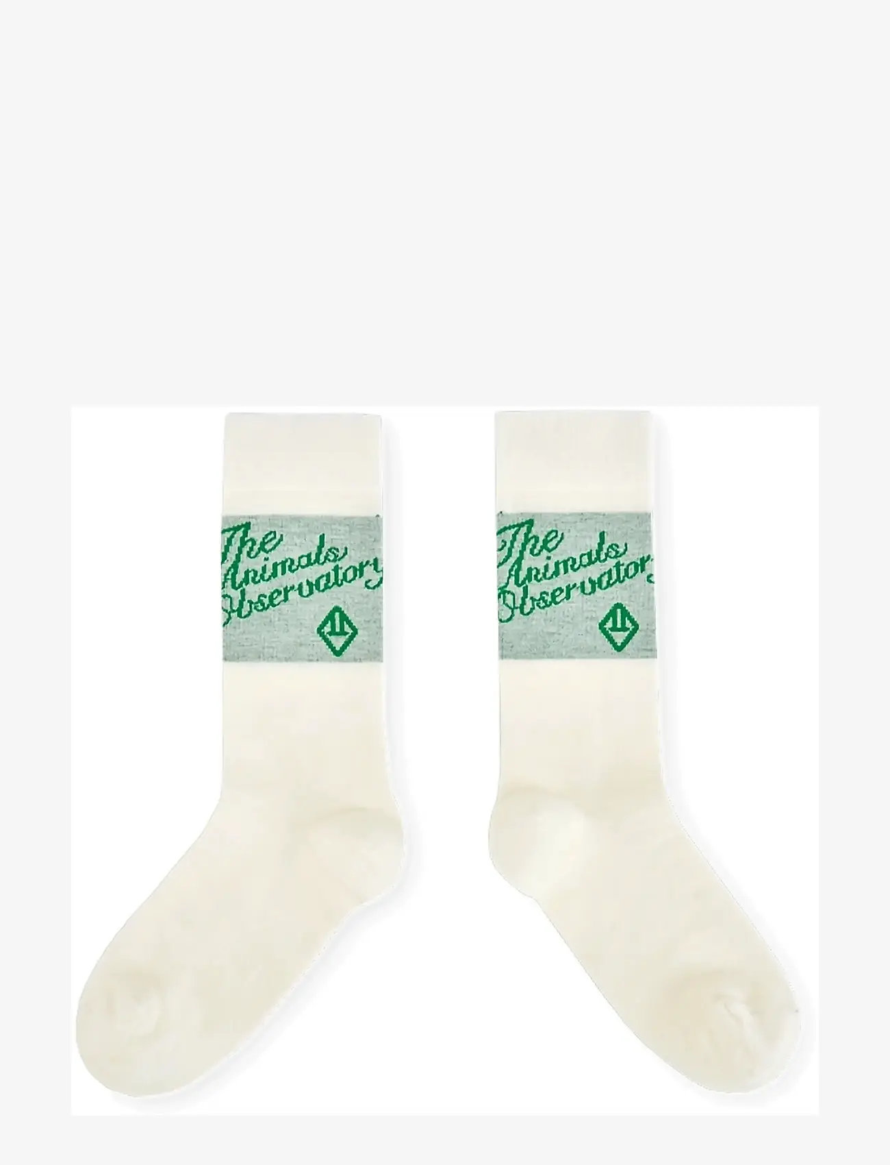 THE ANIMALS OBSERVATORY - SNAIL KID SOCKS GREEN - strømper - green - 1