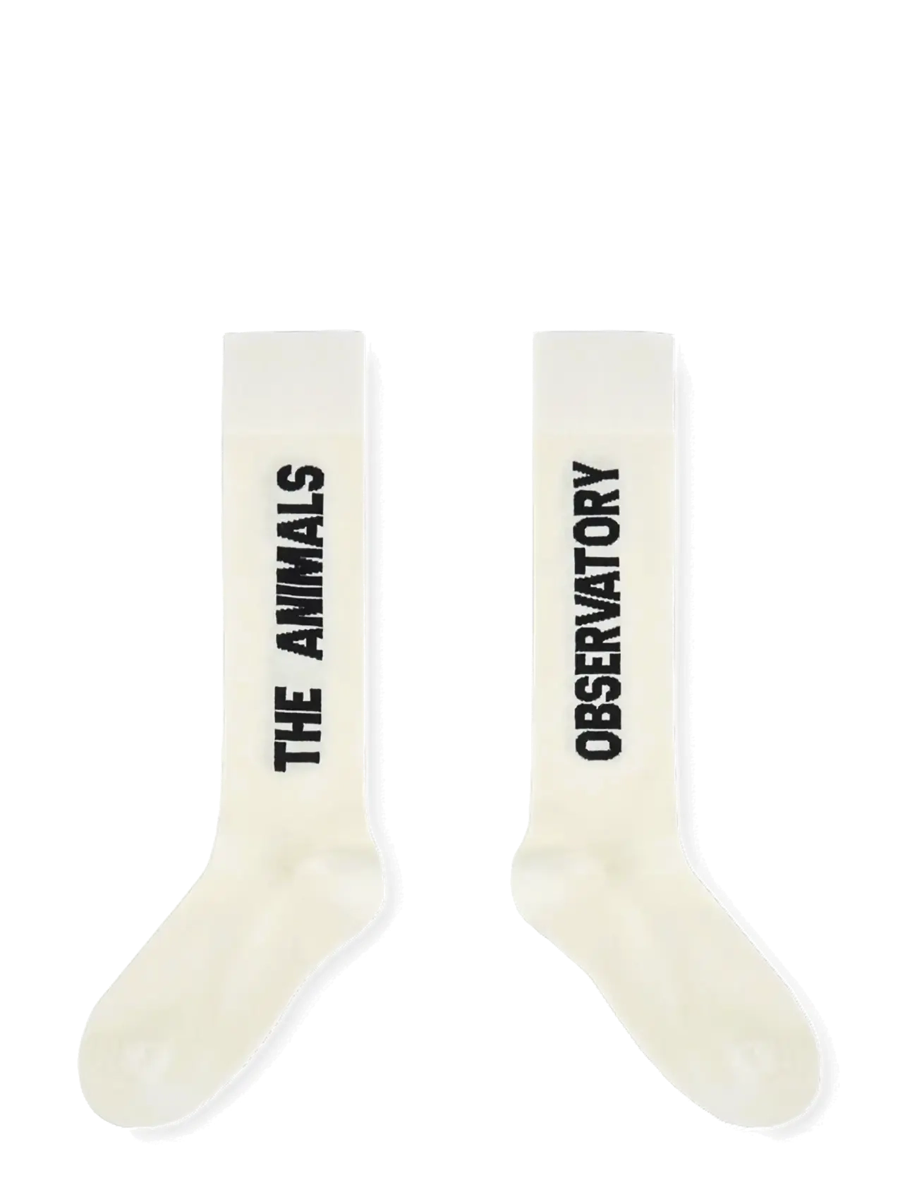 THE ANIMALS OBSERVATORY WORM KID SOCKS White Mouth - Strømper & Strømpebukser - RAW WHITE / white