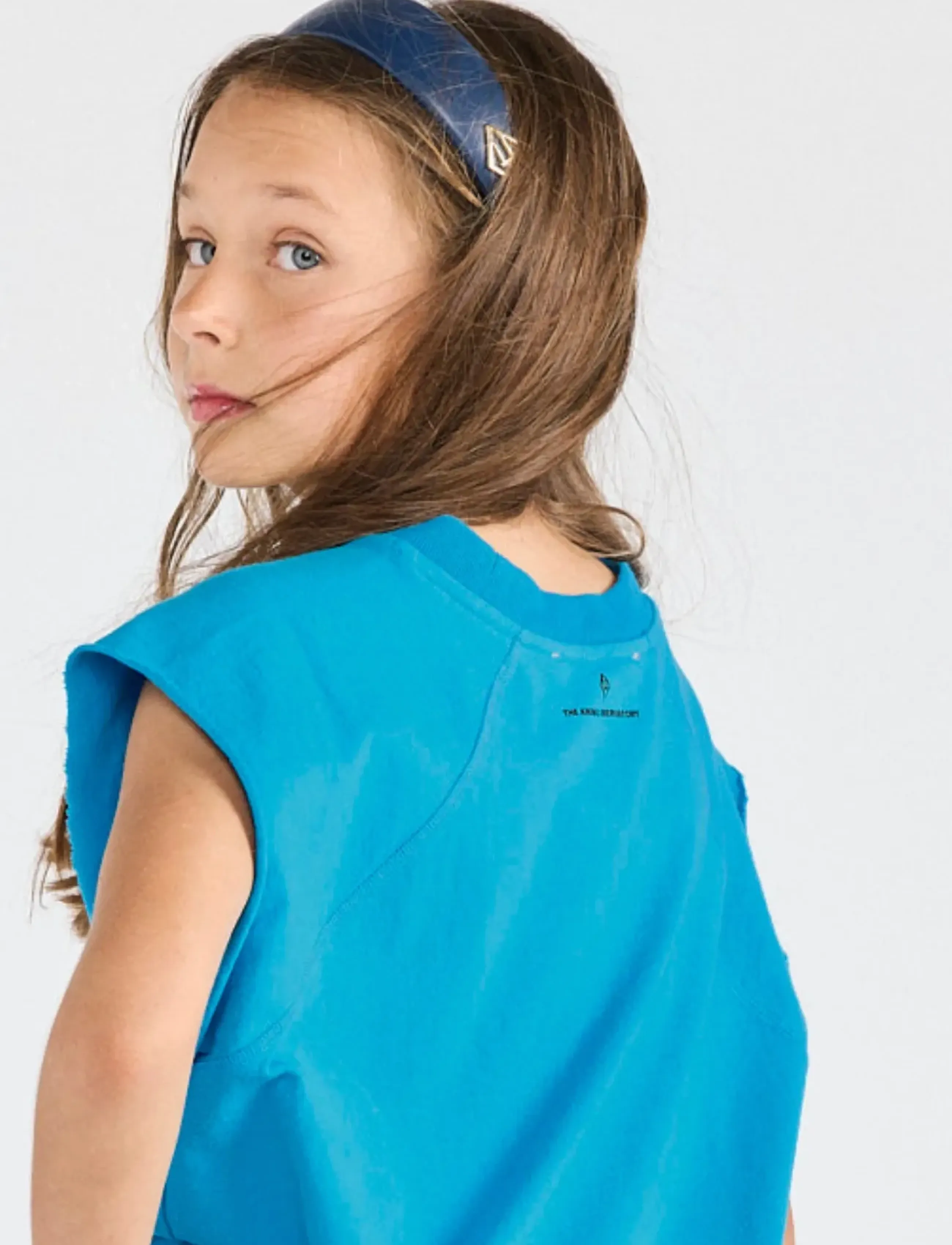 THE ANIMALS OBSERVATORY Pika Accessories Headband White, One Size, Blue, Hårtilbehør > Hårbånd, Børn