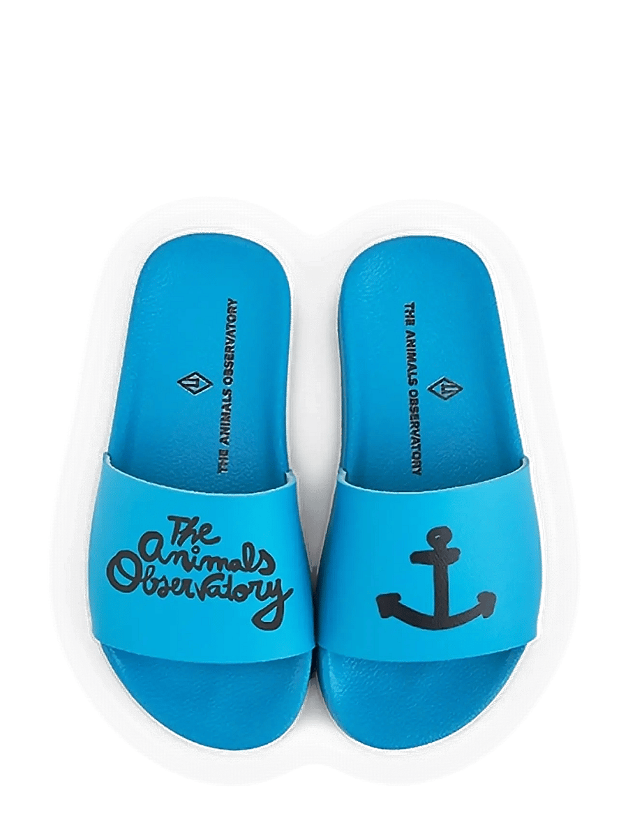 THE ANIMALS OBSERVATORY - SPOONBILL KID SHOES BLUE - basseiniplätud - blue - 4