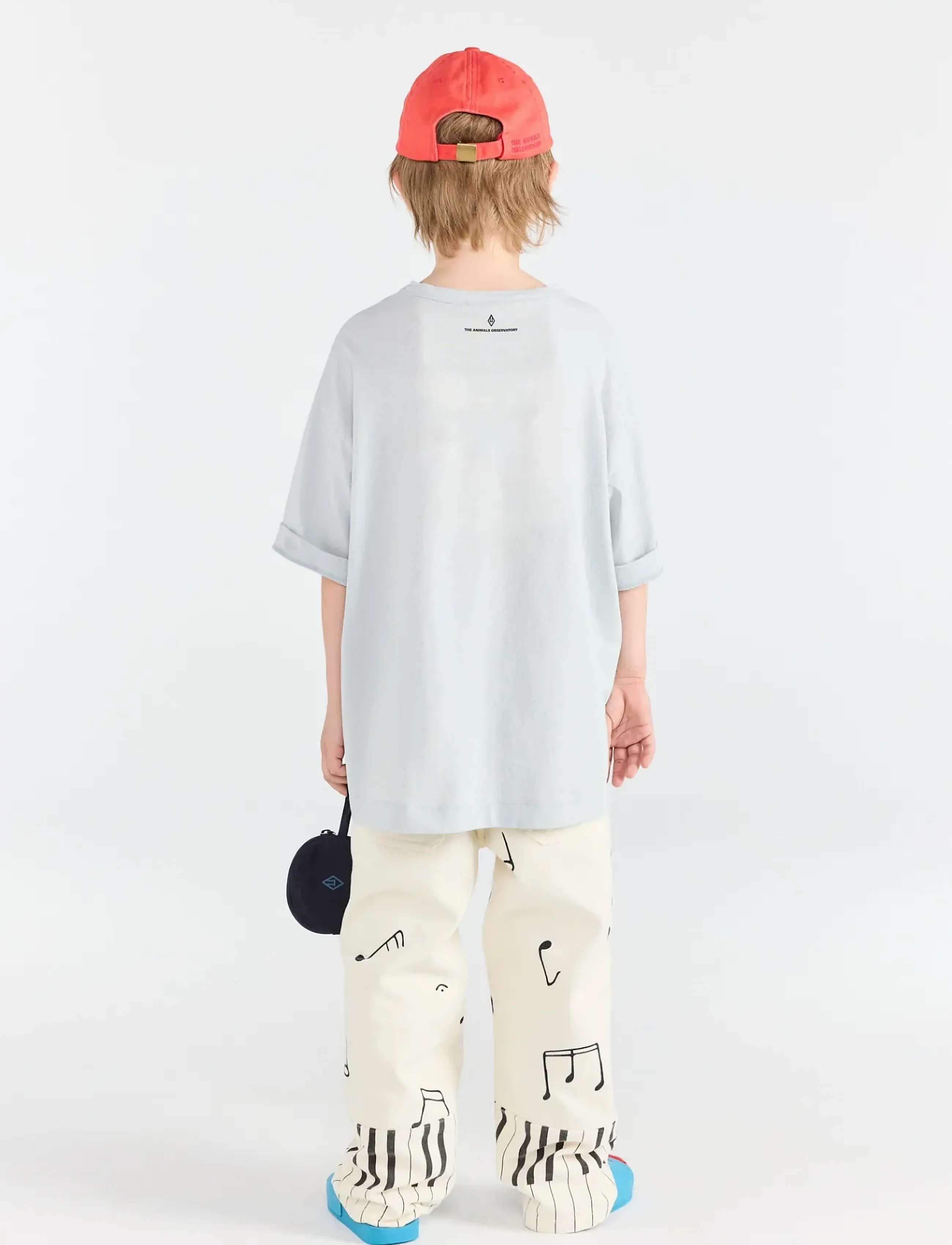 THE ANIMALS OBSERVATORY - COLLIE KID T-SHIRT White Telephone - kortærmede t-shirts - blue - 3