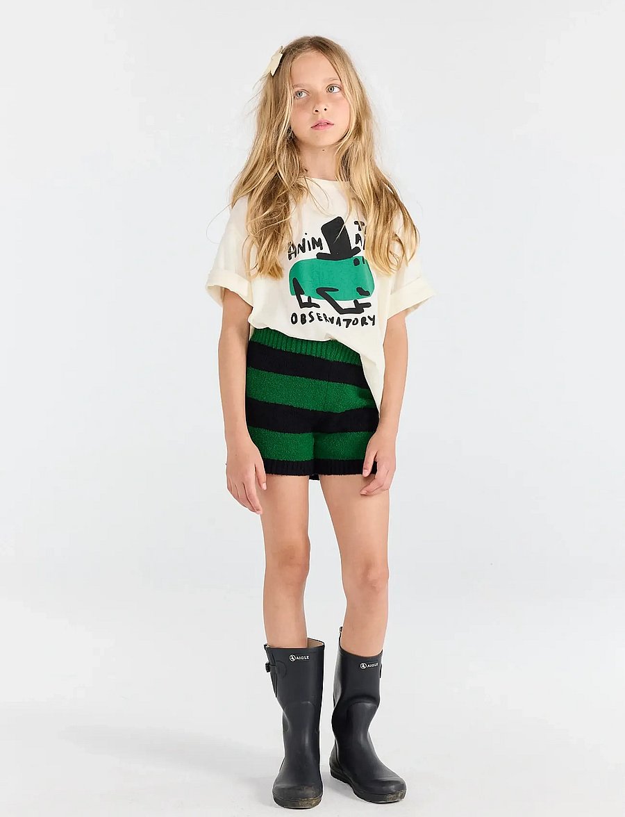 THE ANIMALS OBSERVATORY - COLLIE KID T-SHIRT White Telephone - kortærmede t-shirts - raw white - 0