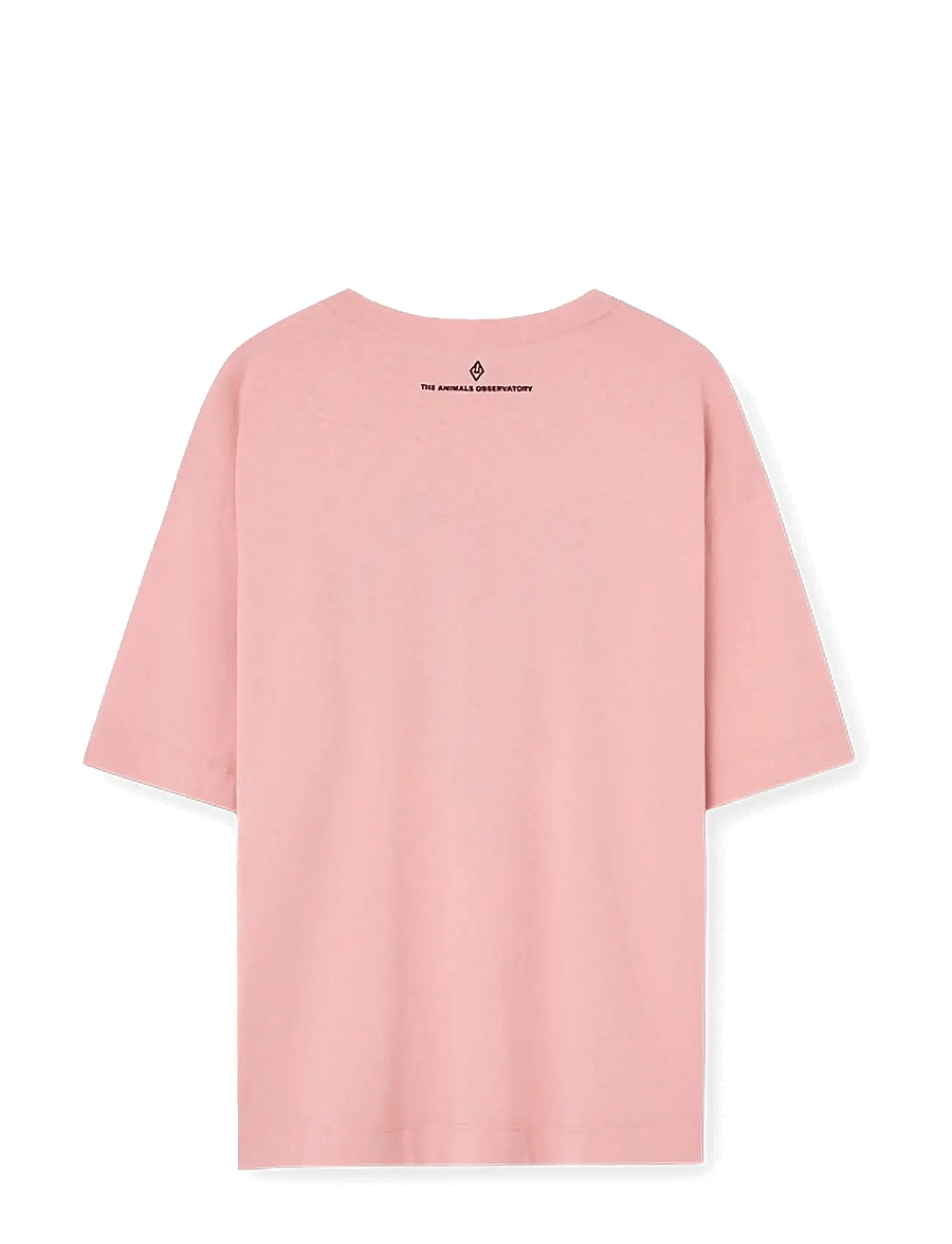 THE ANIMALS OBSERVATORY - COLLIE KID T-SHIRT White Telephone - t-shirts à manches courtes - soft pink - 2