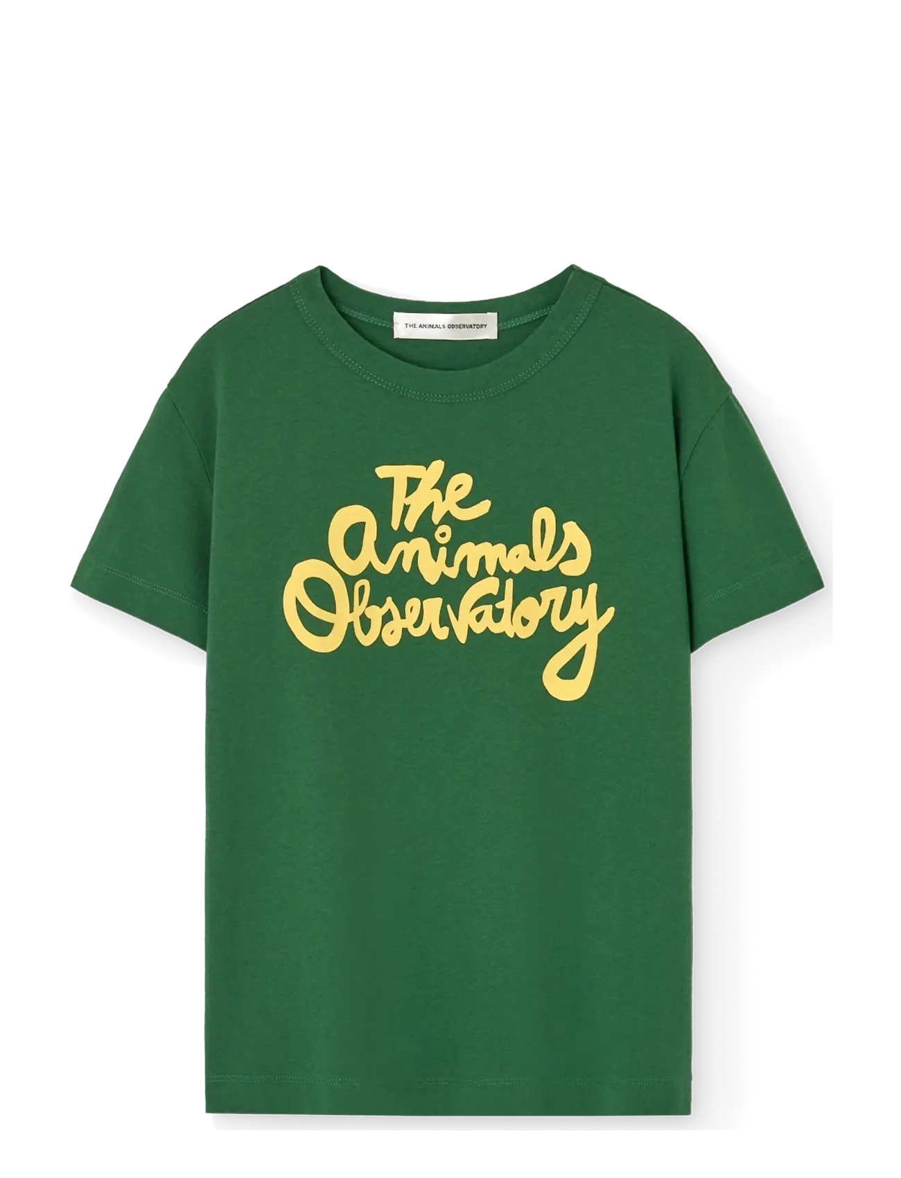 THE ANIMALS OBSERVATORY Rooster Kid T-Shirt Rot Grün - 128 - Kinder