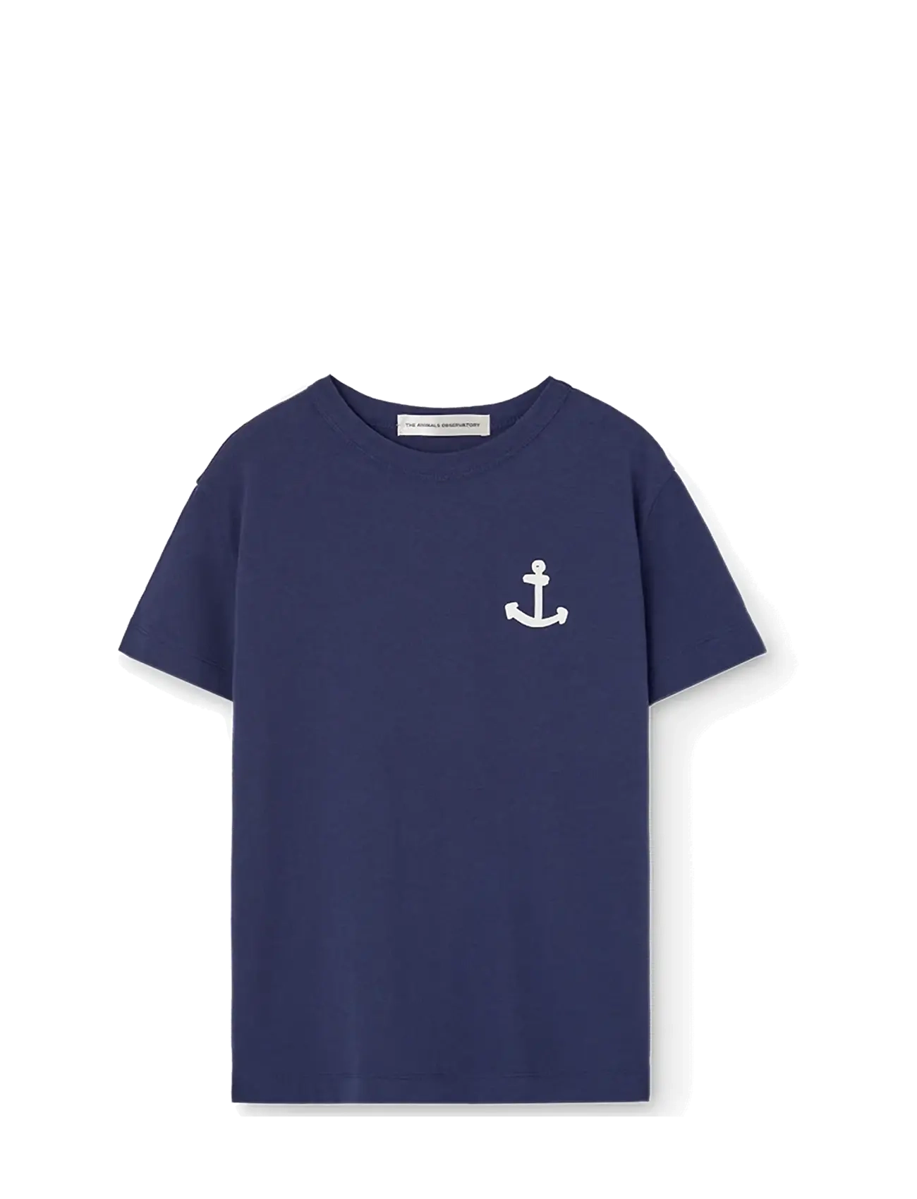THE ANIMALS OBSERVATORY Rooster Kid T-Shirt Rot Navy - 128 - Kinder