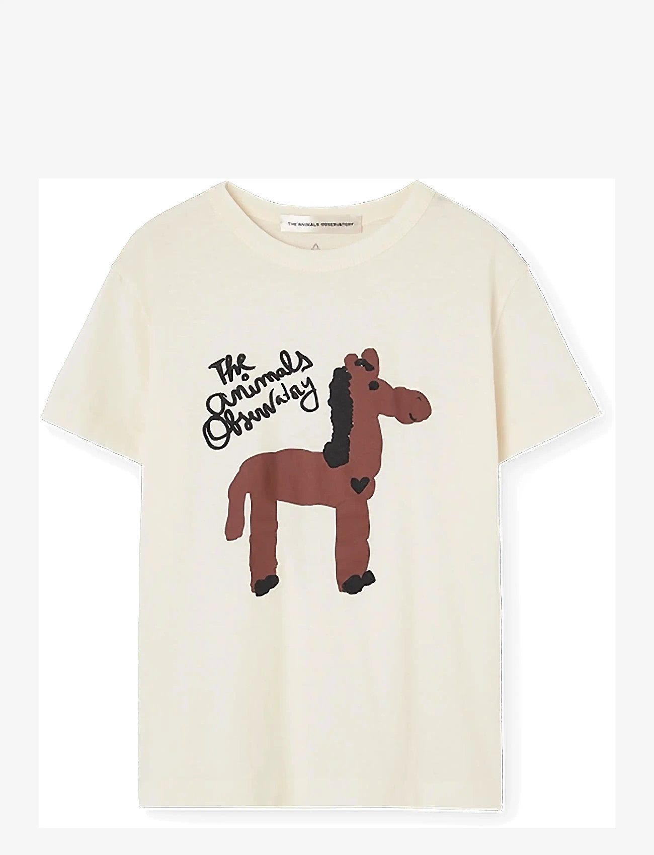 THE ANIMALS OBSERVATORY - ROOSTER KID T-SHIRT DEEP BLUE - kortærmede t-shirts - raw white - 1