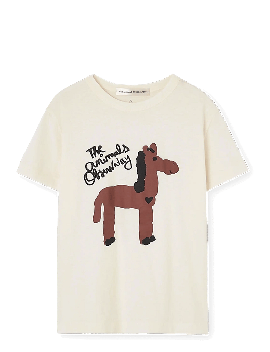 THE ANIMALS OBSERVATORY - ROOSTER KID T-SHIRT DEEP BLUE - kurzärmelige - raw white - 1