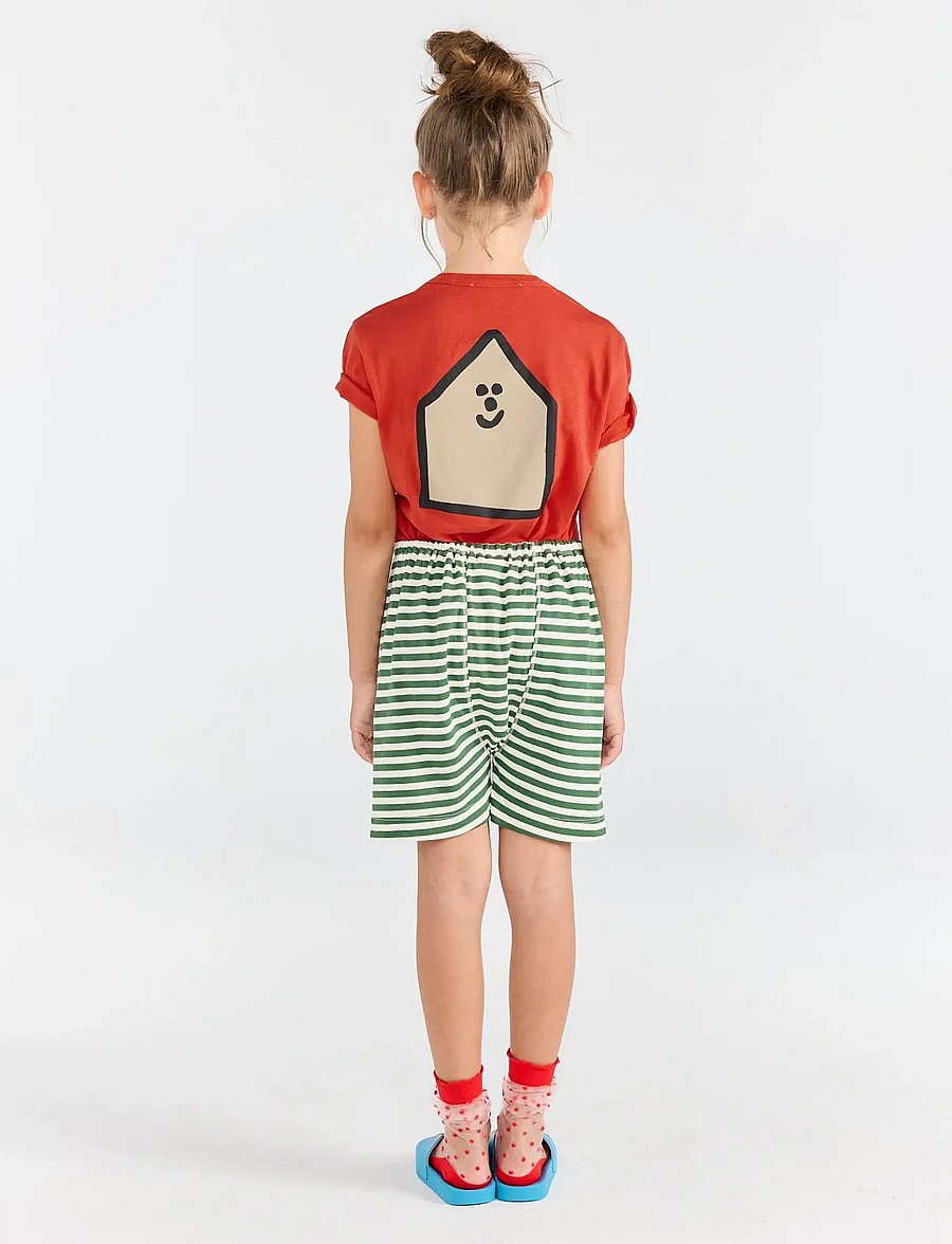 THE ANIMALS OBSERVATORY - ROOSTER KID T-SHIRT RED - kurzärmelige - red - 3
