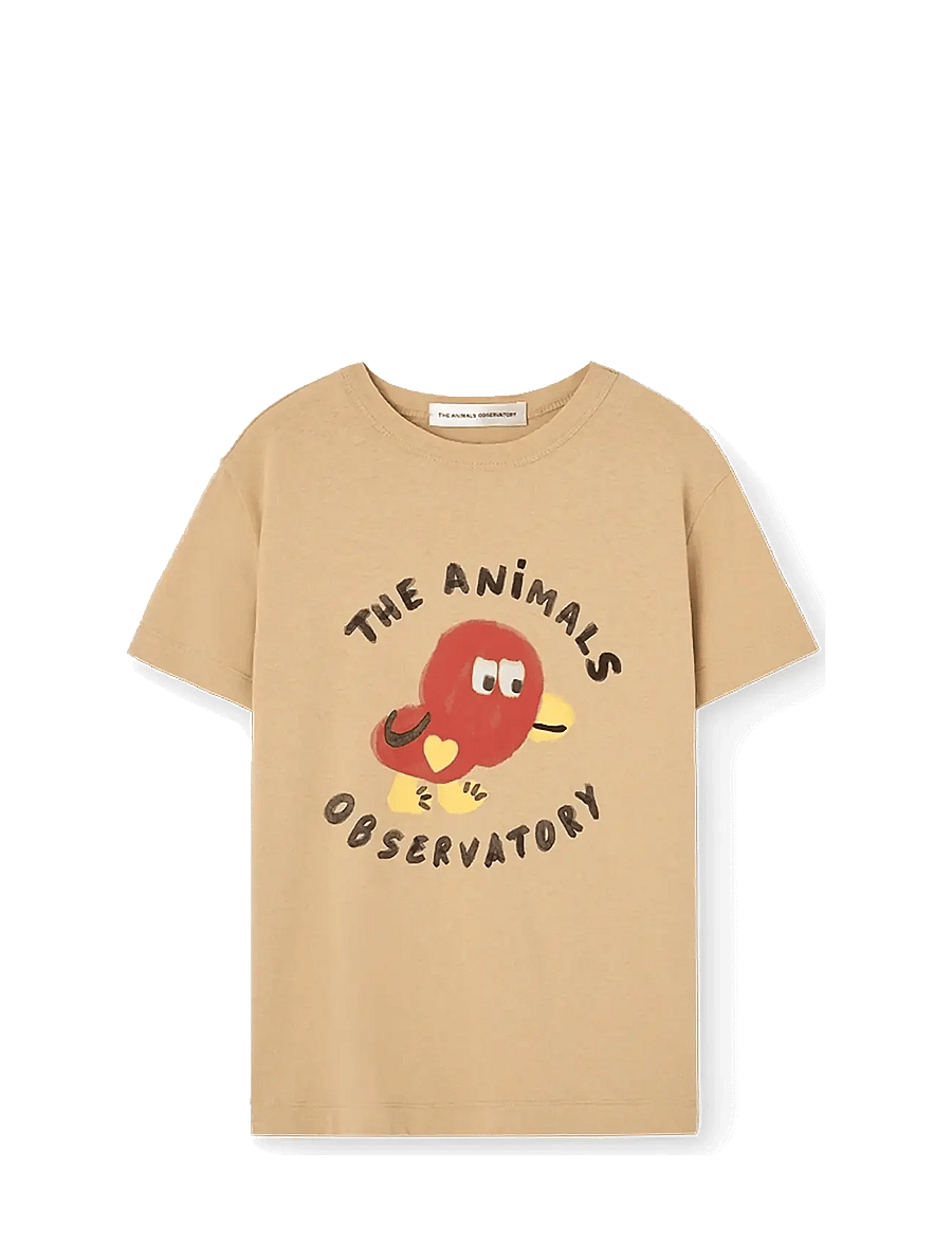 THE ANIMALS OBSERVATORY - ROOSTER KID T-SHIRT DEEP BLUE - kurzärmelige - soft brown - 1