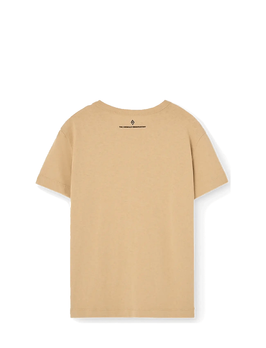 THE ANIMALS OBSERVATORY - ROOSTER KID T-SHIRT DEEP BLUE - kurzärmelige - soft brown - 2