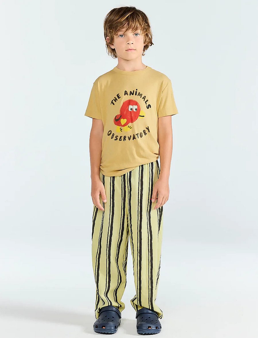 THE ANIMALS OBSERVATORY - ROOSTER KID T-SHIRT DEEP BLUE - kurzärmelige - soft brown - 0