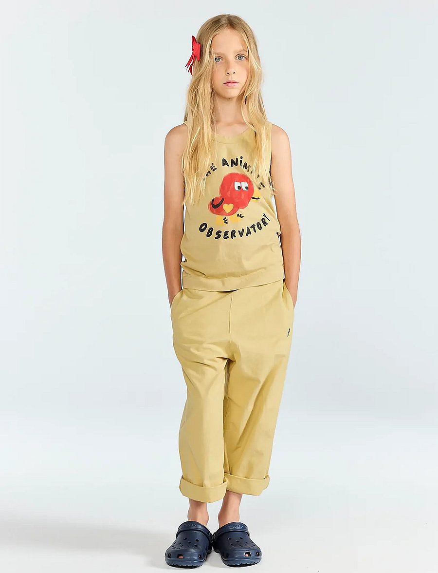 THE ANIMALS OBSERVATORY - FROG KID TANK TOP SOFT PINK - topi bez piedurknēm - soft brown - 0