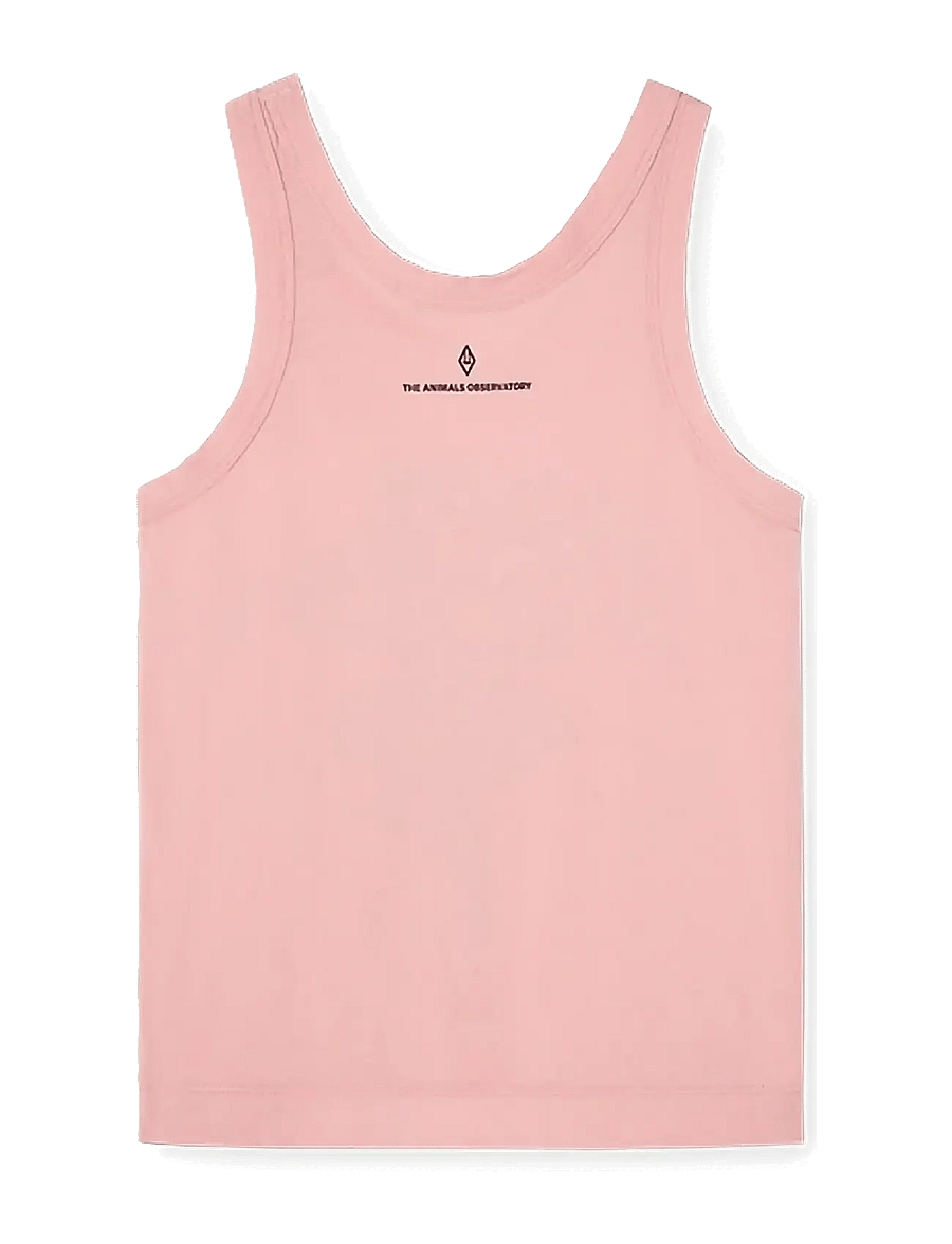 THE ANIMALS OBSERVATORY - FROG KID TANK TOP SOFT PINK - tanktops - soft pink - 2