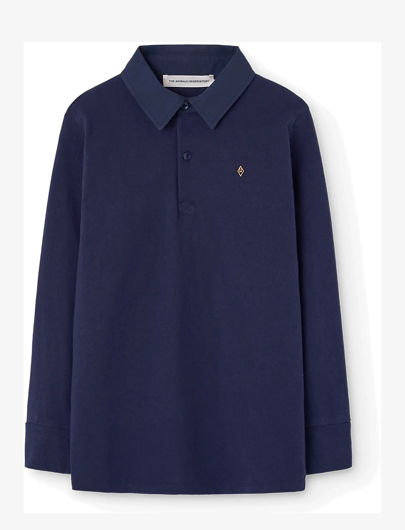 THE ANIMALS OBSERVATORY - EEL KID POLO SHIRT DEEP BLUE - langærmede poloer - deep blue - 1