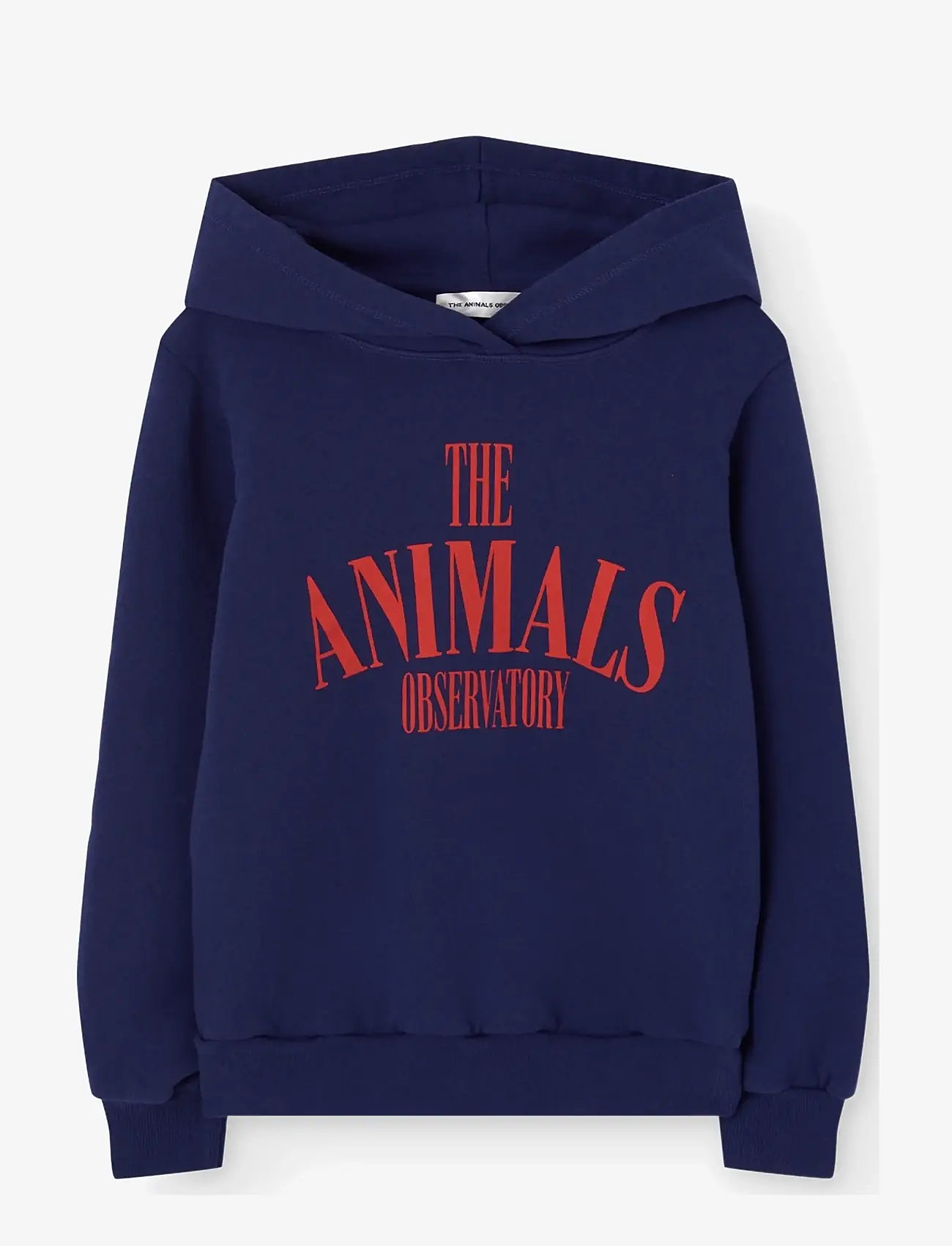 THE ANIMALS OBSERVATORY - ANGLEFISH KID HOODIE DEEP BLUE - kapuzenpullover - deep blue - 0