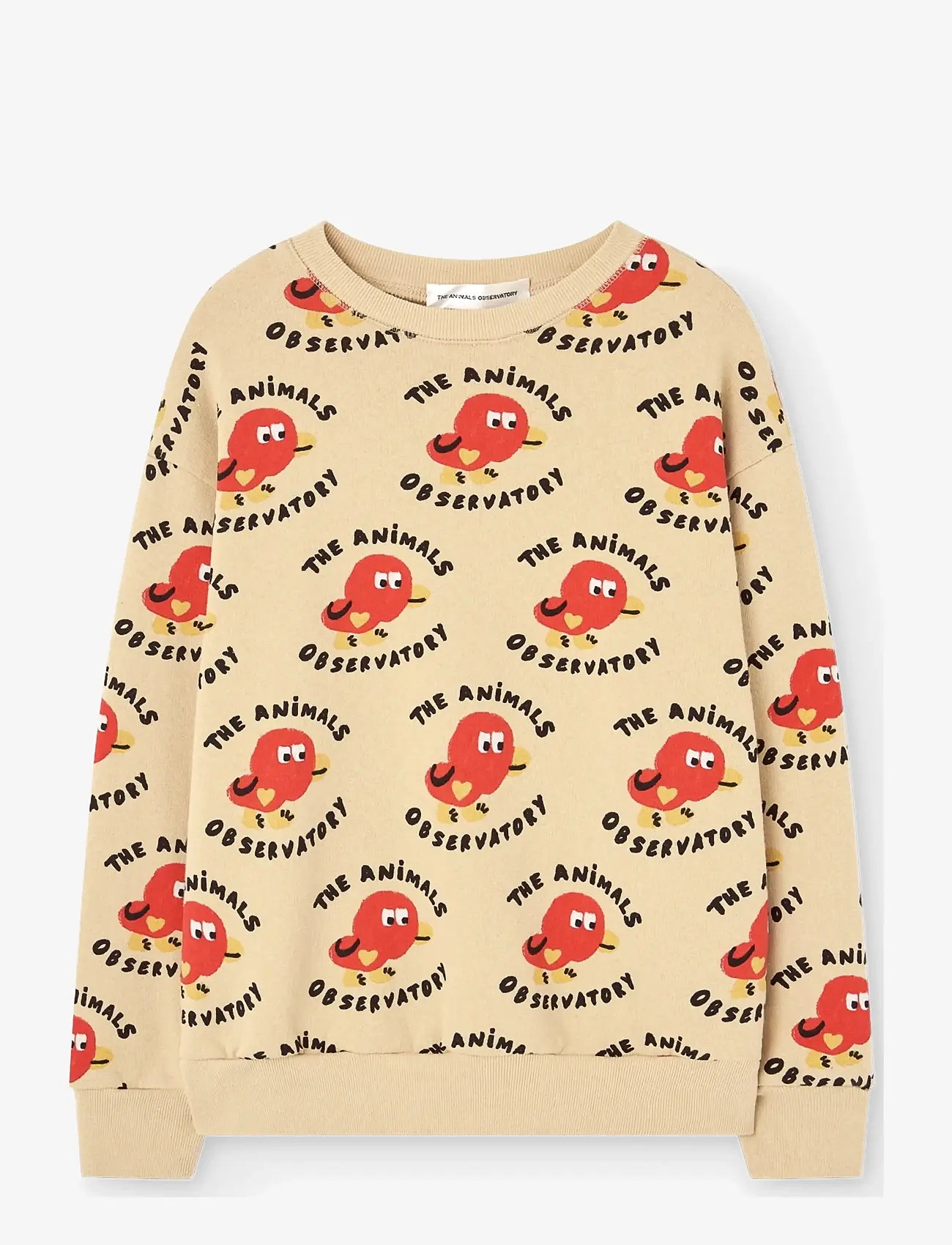 THE ANIMALS OBSERVATORY - BEAR KID SWEATSHIRT DARK GARDEN - sweatshirts - soft brown - 0