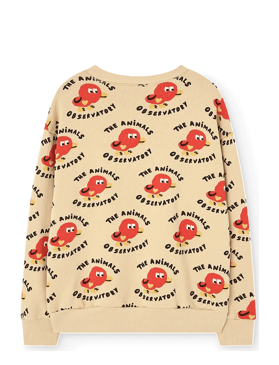 THE ANIMALS OBSERVATORY - BEAR KID SWEATSHIRT DARK GARDEN - sweatshirts - soft brown - 1