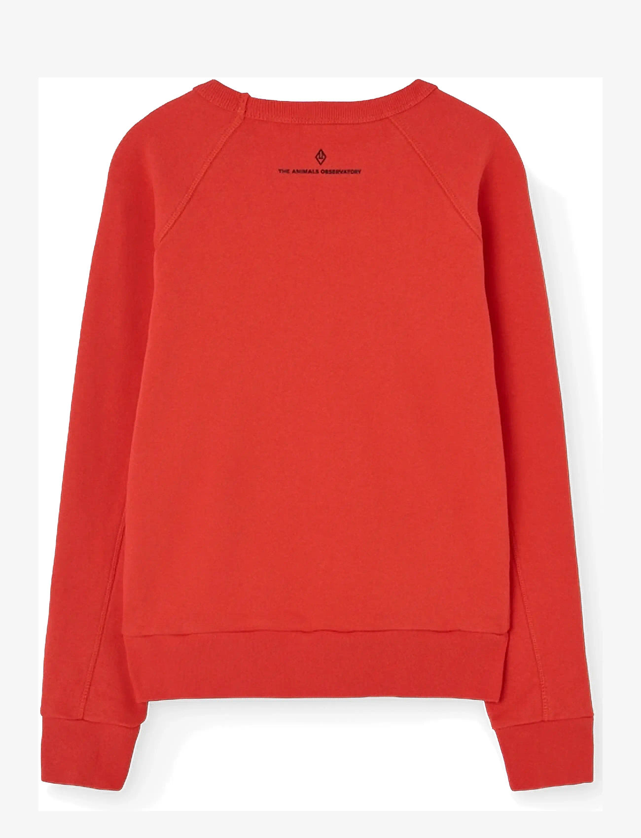 THE ANIMALS OBSERVATORY - SHARK KID SWEATSHIRT DEEP BLUE - sweatshirts - red - 2