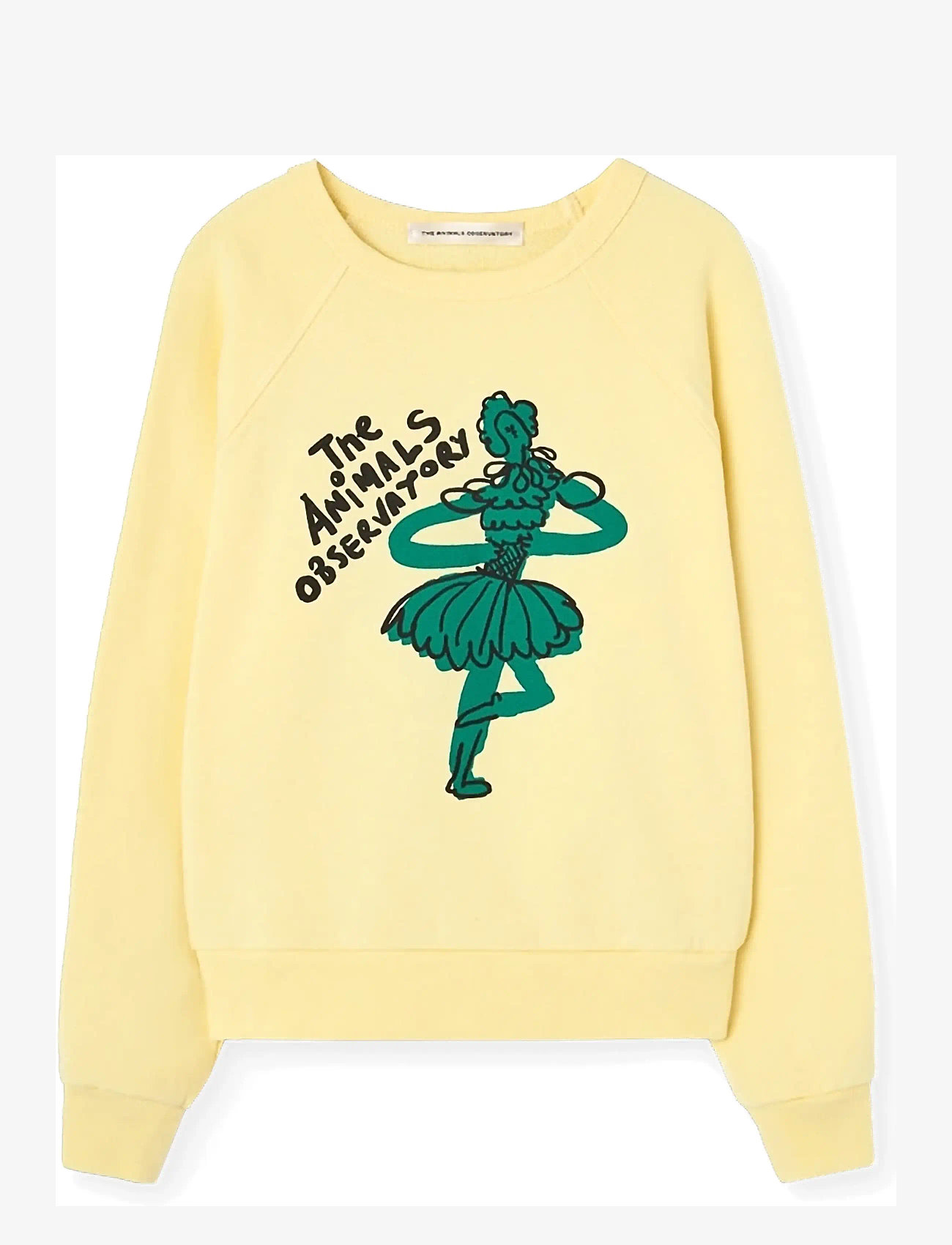 THE ANIMALS OBSERVATORY - SHARK KID SWEATSHIRT DEEP BLUE - sweatshirts - soft yellow - 1