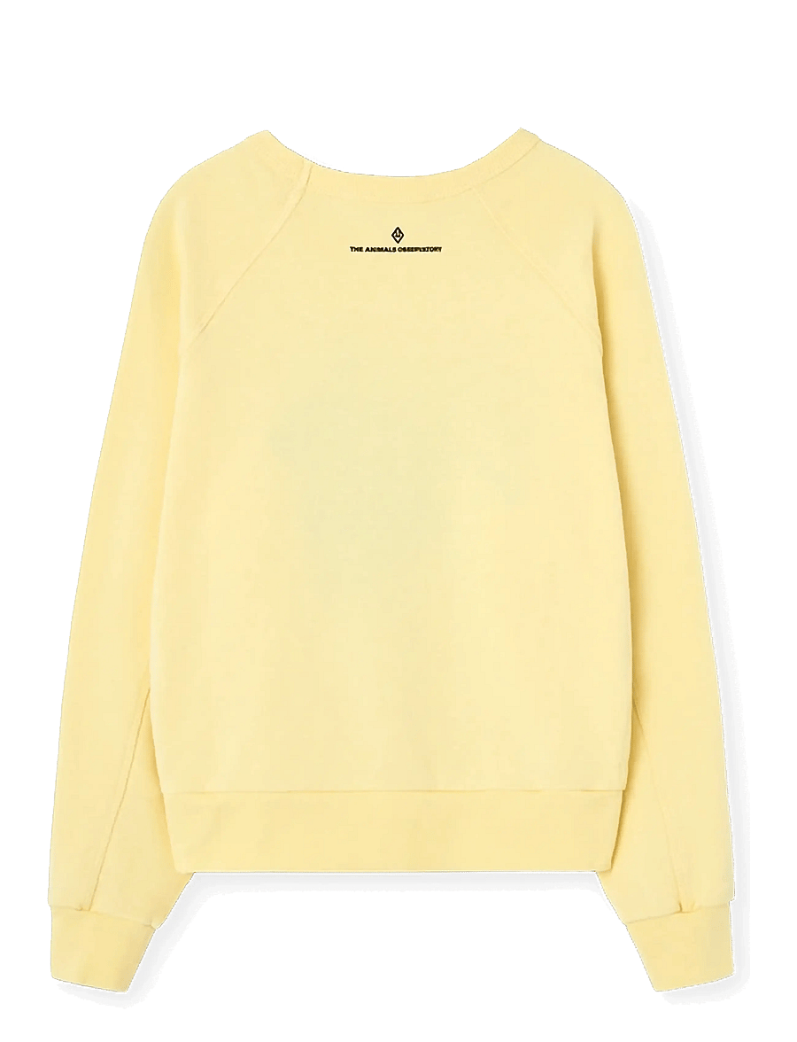 THE ANIMALS OBSERVATORY - SHARK KID SWEATSHIRT DEEP BLUE - sweatshirts - soft yellow - 2