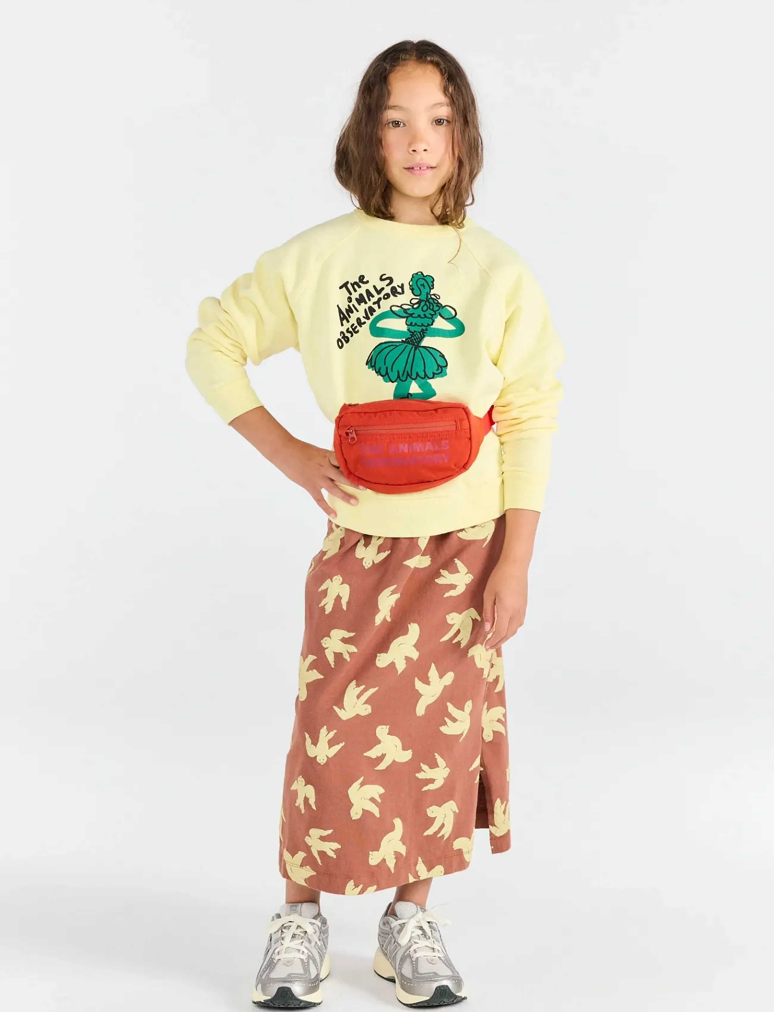 THE ANIMALS OBSERVATORY SHARK KID SWEATSHIRT SOFT YELLOW - Sweats et sweats à capuche - SOFT YELLOW / yellow