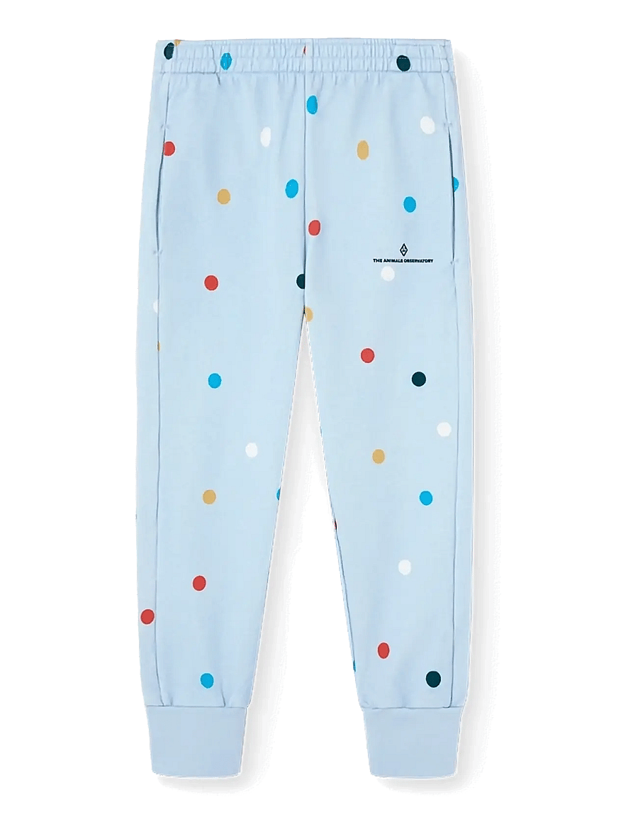 THE ANIMALS OBSERVATORY - PANTHER KID SWEATPANTS RAW WHITE - sweatpants - blue - 1