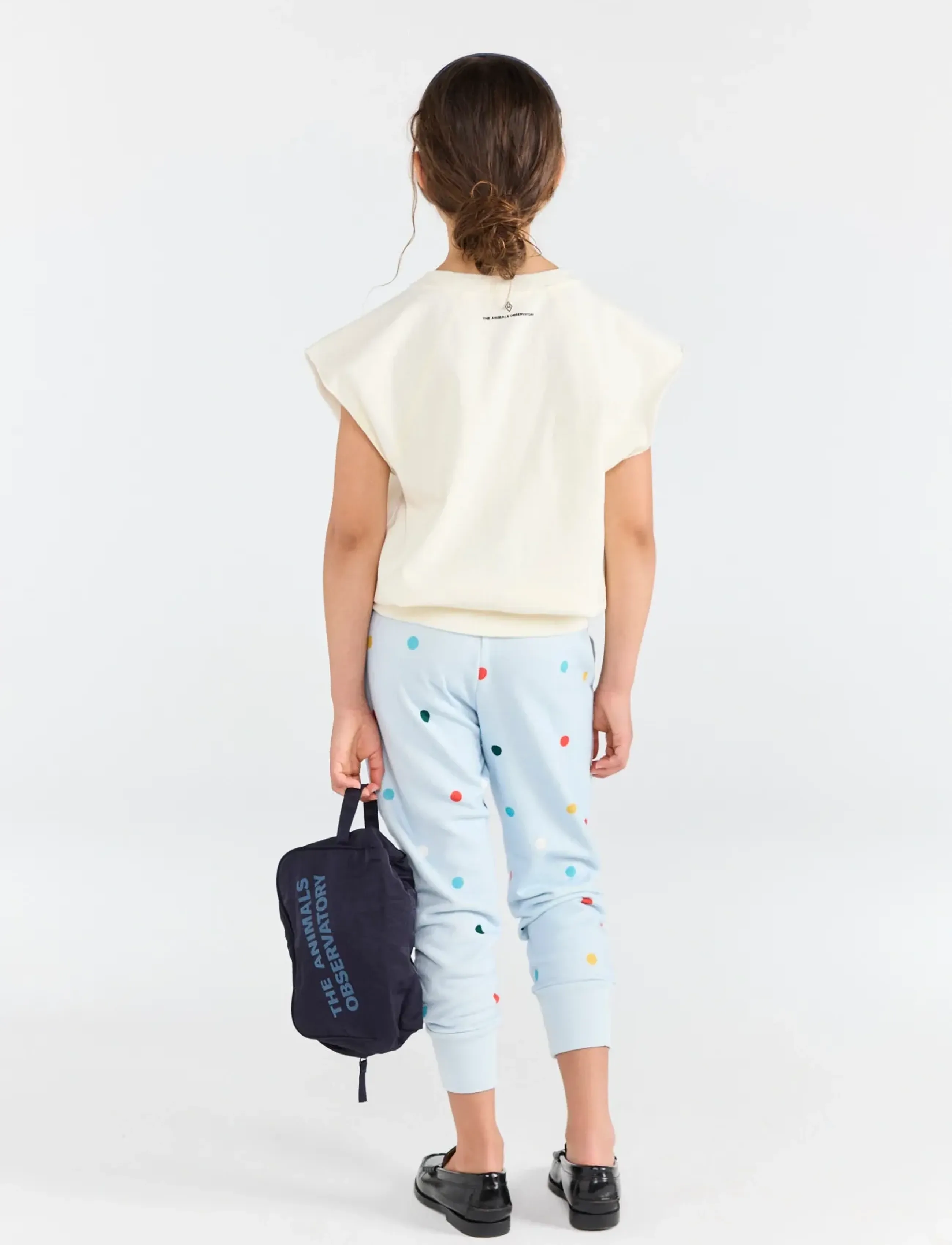 THE ANIMALS OBSERVATORY - PANTHER KID SWEATPANTS RAW WHITE - joggingbuxur - blue - 3