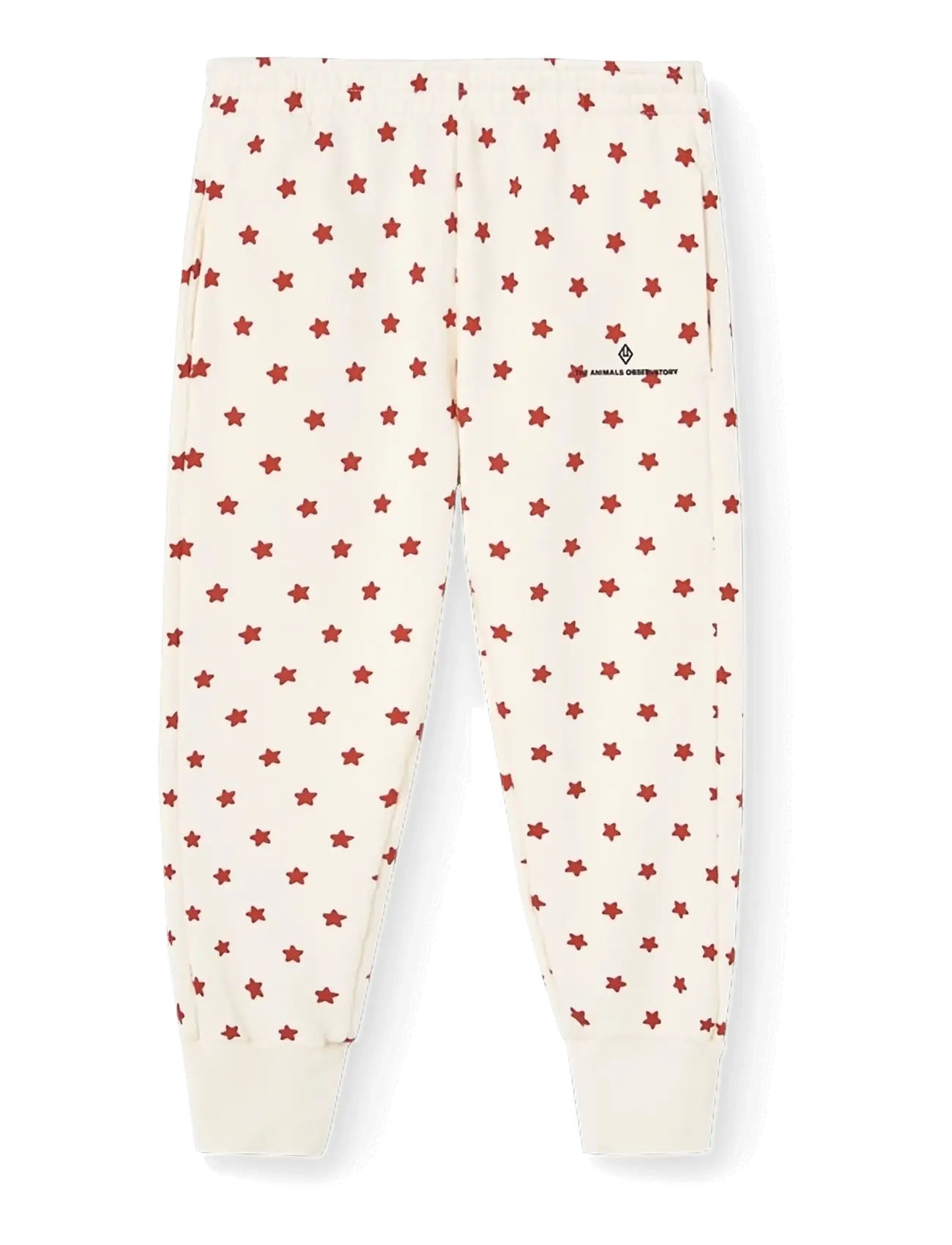 THE ANIMALS OBSERVATORY PANTHER KID SWEATPANTS BLUE - Børn 98-134 - RAW WHITE / cream