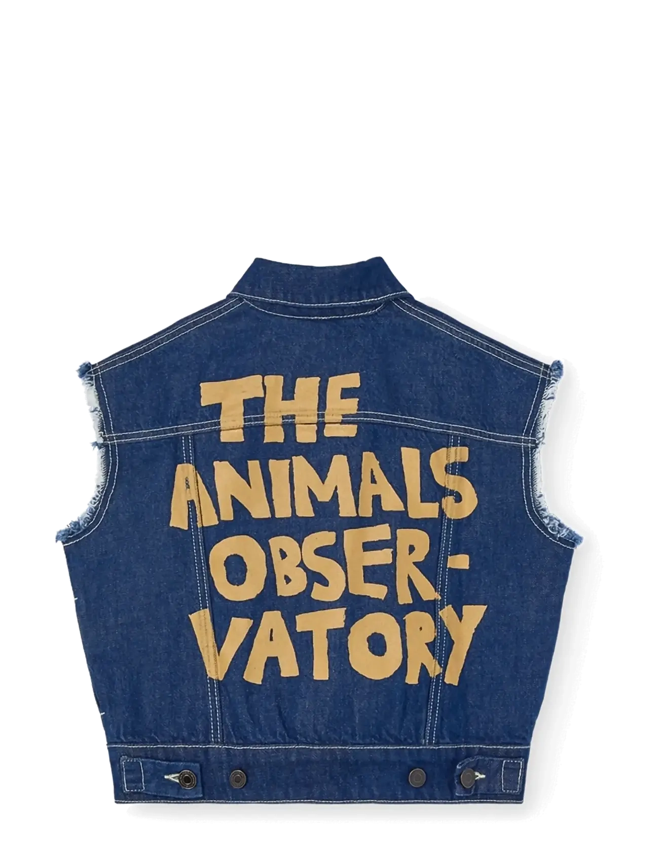 THE ANIMALS OBSERVATORY - HOG KID VEST BLUE - shoppa efter ålder - blue - 2