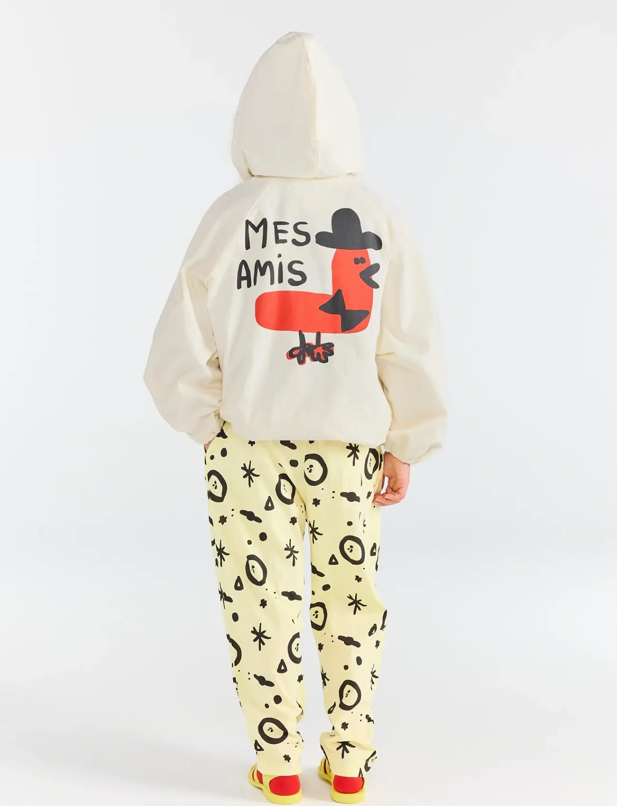 THE ANIMALS OBSERVATORY - CARP KID JACKET White - vindjakkar - raw white - 3