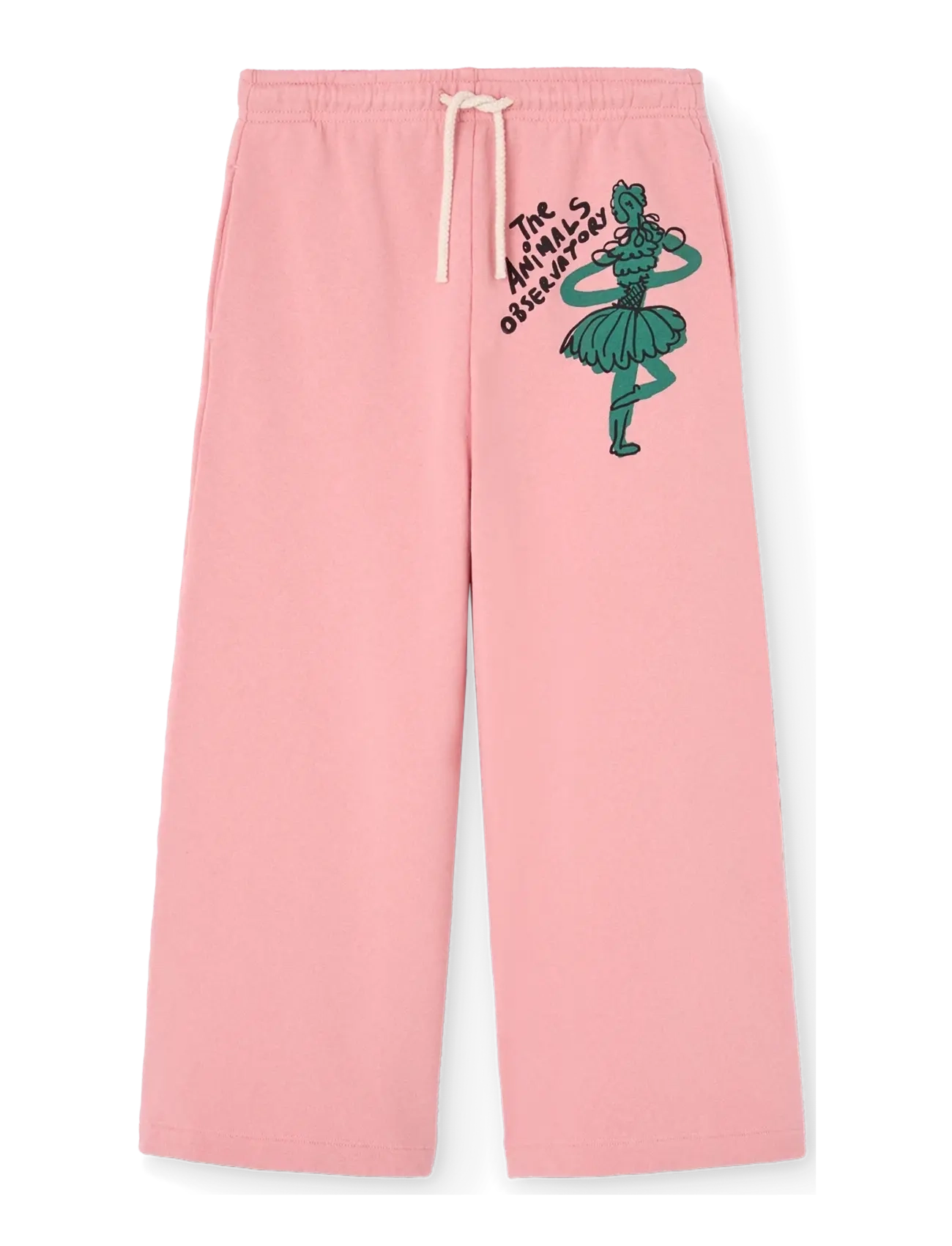 THE ANIMALS OBSERVATORY PLATYPUS KID SWEATPANTS PINK - Shop efter størrelse - PINK / pink/rose