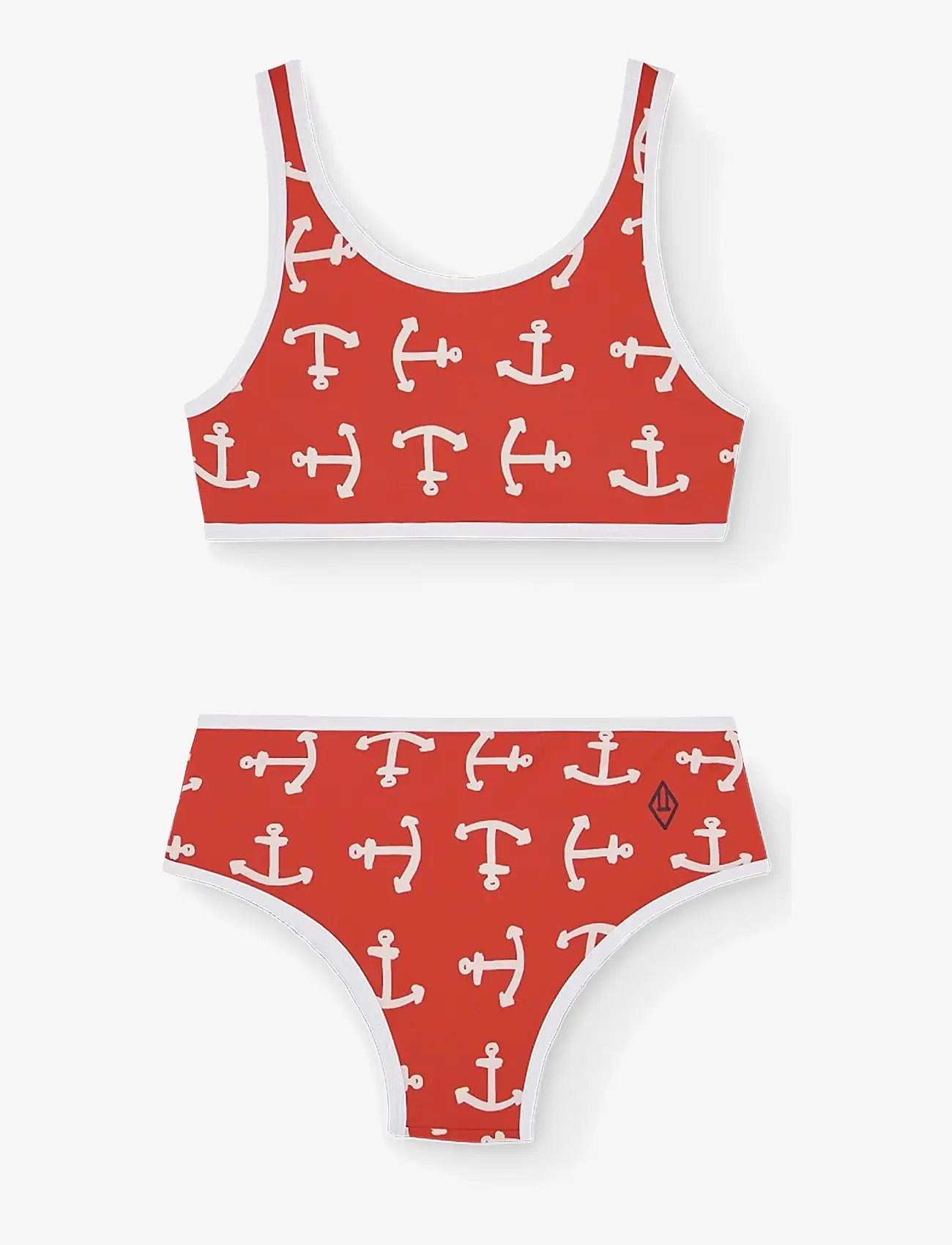 THE ANIMALS OBSERVATORY - TRITON KID BIKINI RED - uv clothing - red - 1