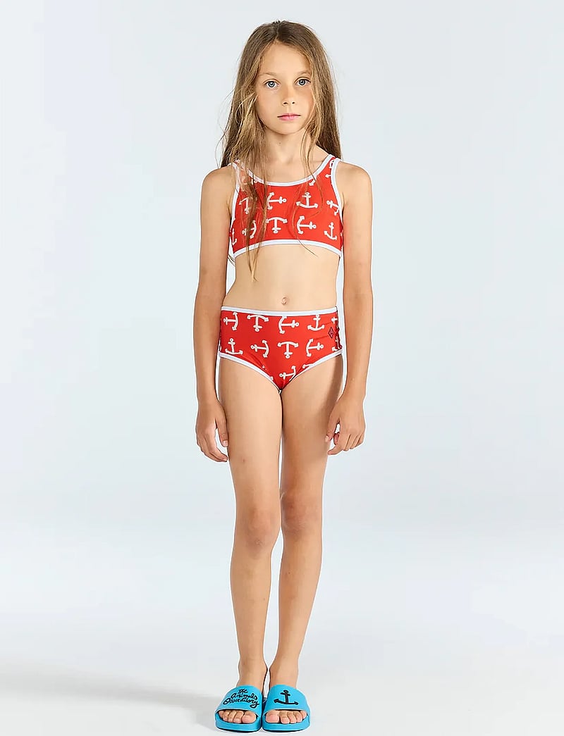 THE ANIMALS OBSERVATORY - TRITON KID BIKINI RED - uv-kaitsega riided - red - 0