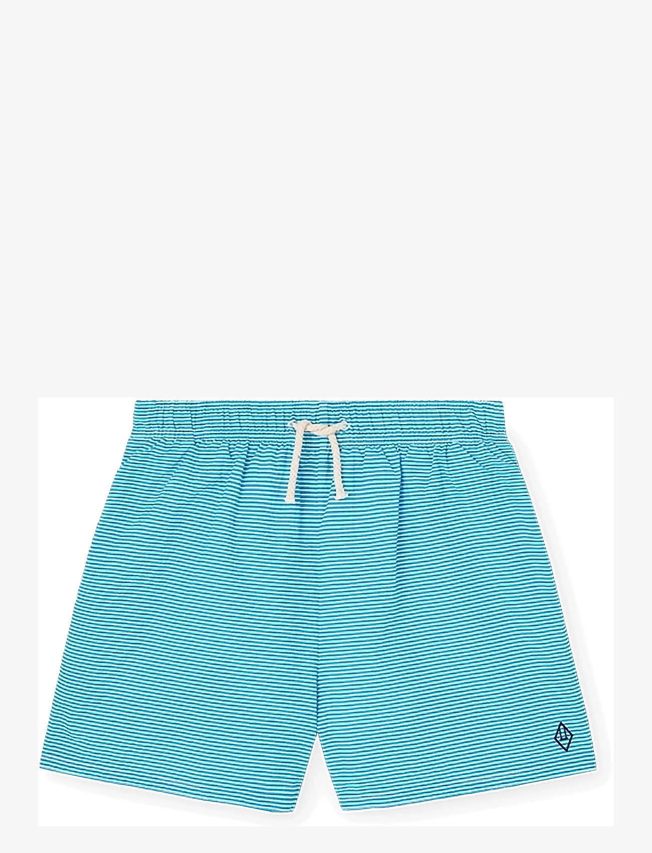 THE ANIMALS OBSERVATORY - GAVIAL KID SHORTS BLUE - swimshorts - blue - 1