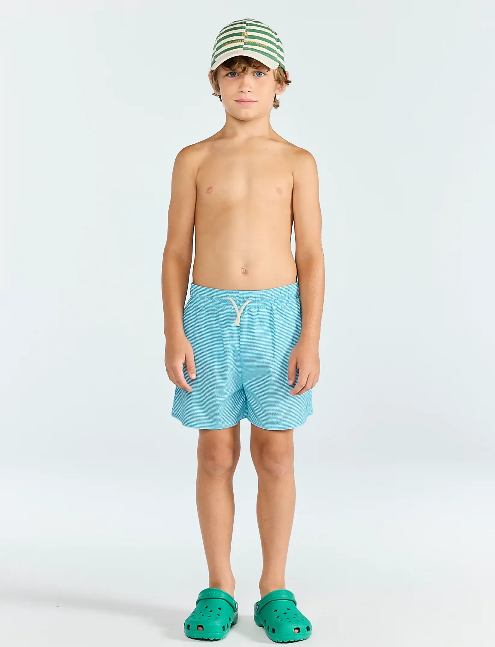 THE ANIMALS OBSERVATORY GAVIAL KID SHORTS BLUE - Badetøj - BLUE / blue