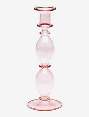Olympia Glass Candle Holder - PINK